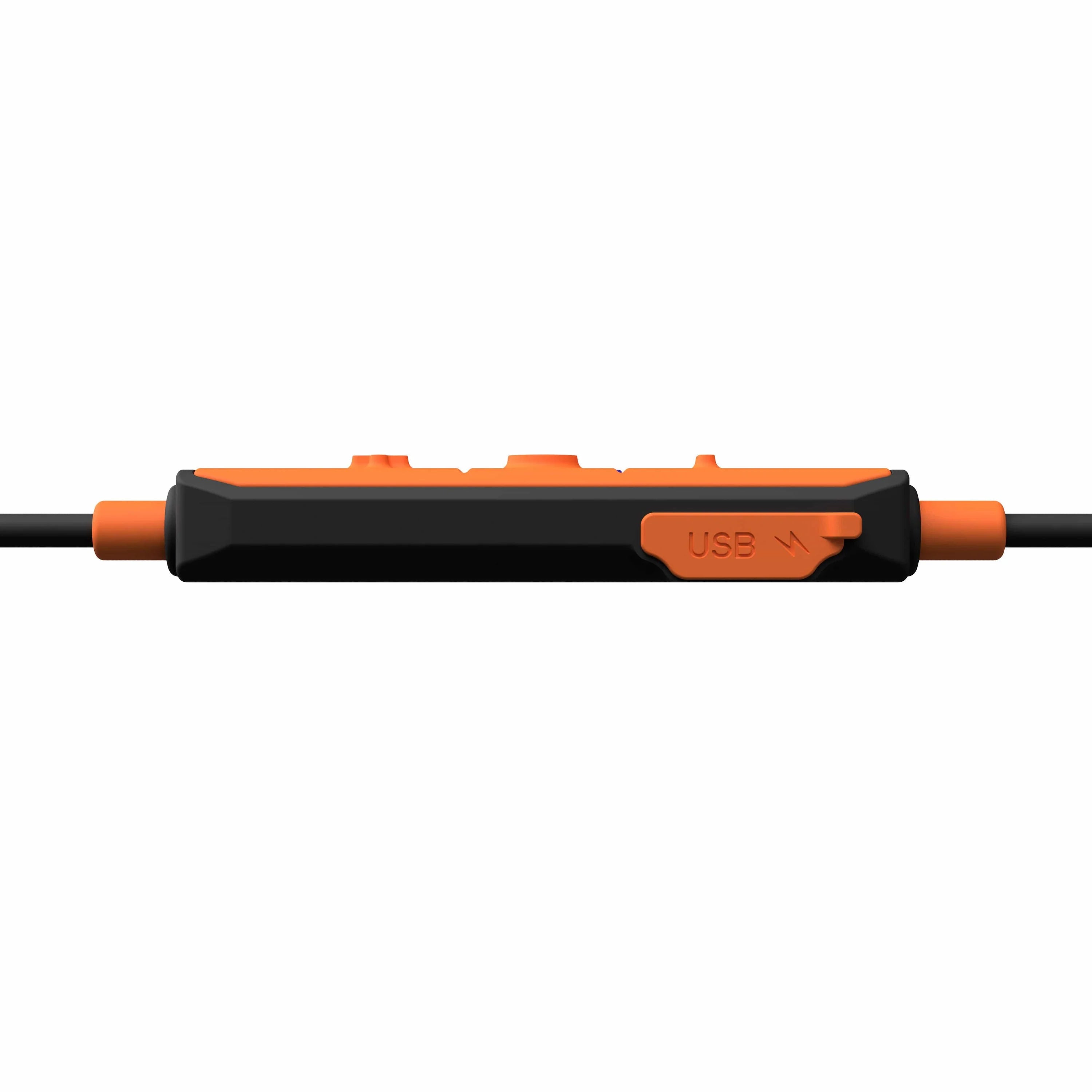 ISOTUNES IT 21 PRO 2.0 Wireless Bluetooth Earbuds with 27dB NRR Hearing Protection - Safety Orange - Perfect for Construction, Lawn Mowing & Noisy Work Environments