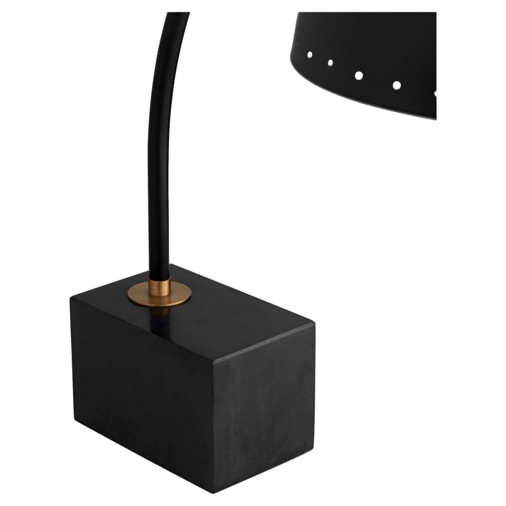 Cyan Design 11221 Mondrian Table Lamp - Modern Black Desk Lamp by J. Kent Martin - Perfect for Home Office, Living Room & Bedroom Lighting