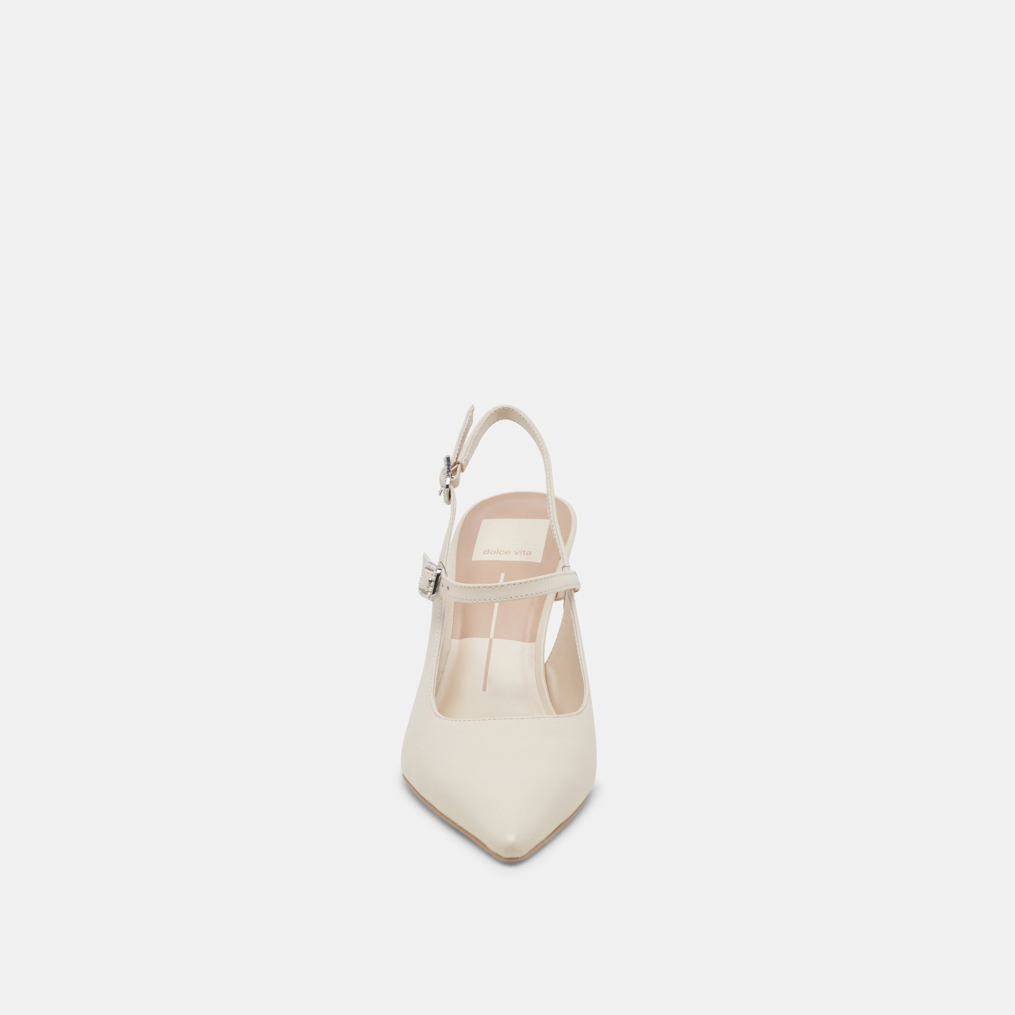 KELLEN IVORY LEATHER HEELS - Women's Fashion High Heel Sandals for Weddings, Parties & Evening Events | Comfortable & Stylish Dress Shoes for Women