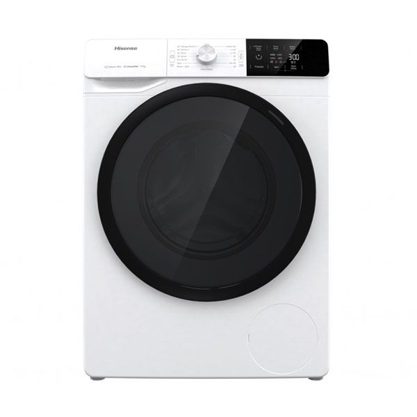 Hisense 9kg Front Load Washing Machine with PureStream Technology - HWGE9014 - Energy Efficient, Quiet Operation for Apartments & Small Homes