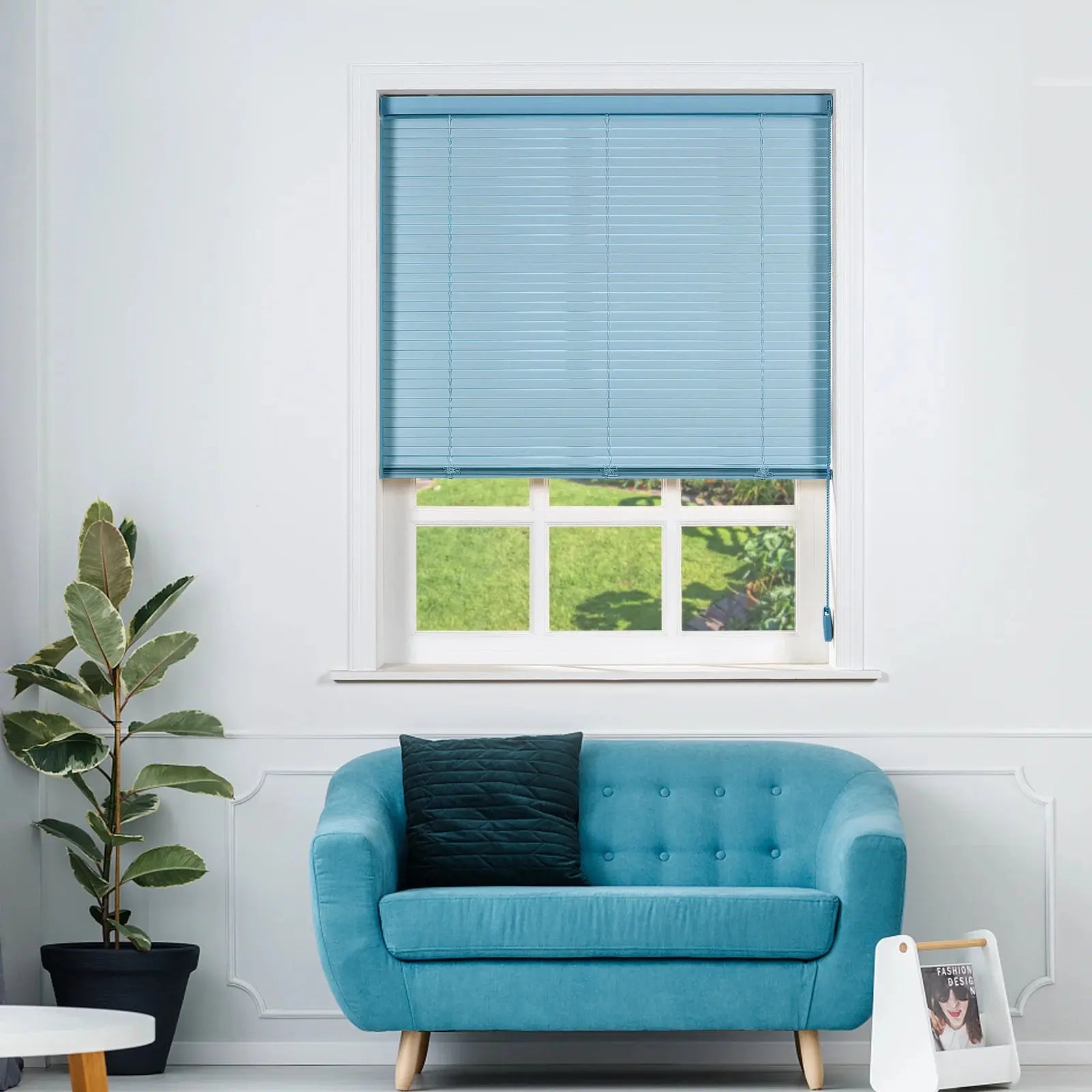 Loma Venetian Blinds Cord Lift - Premium Window Shades for Home & Office - Light Control & Privacy Solution for Living Room, Bedroom, Kitchen