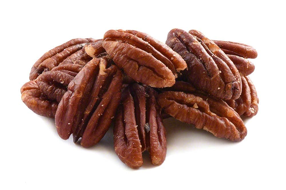 Premium Roasted & Salted Pecans - 3lb Bulk Bags (Pack of 1) | Healthy Snacks for Office, Parties & Holiday Gifting