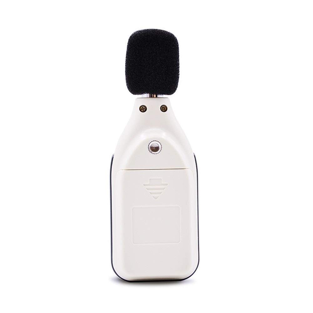 Digital Sound Level Meter - 30-130 dB Noise Measurement Tool with LCD Display, Battery & Frequency Weighting | Portable Decibel Tester for Musicians, Audio Engineers, Workplace Safety & Home Noise Monitoring