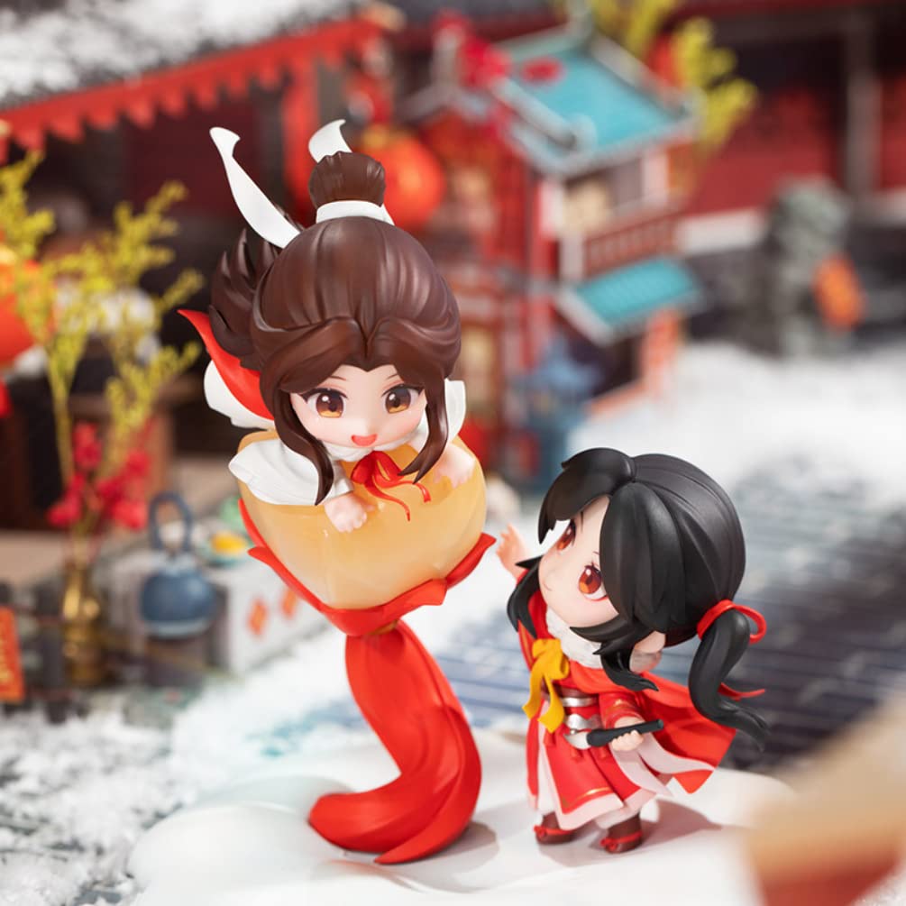 Official Heaven Official's Blessing Anime Figure - TGCF Xie Lian & Hua Cheng Action Doll | Tian Guan Ci Fu Collectible Toy | Perfect Birthday Gift for Anime Fans | Display for Home, Office, or Anime Collections