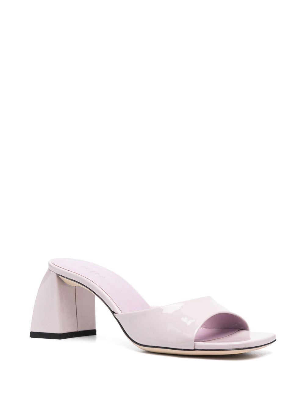 BY FAR PRE Women's White Sandals - Comfortable Summer Slide Sandals for Beach, Pool, and Casual Outings