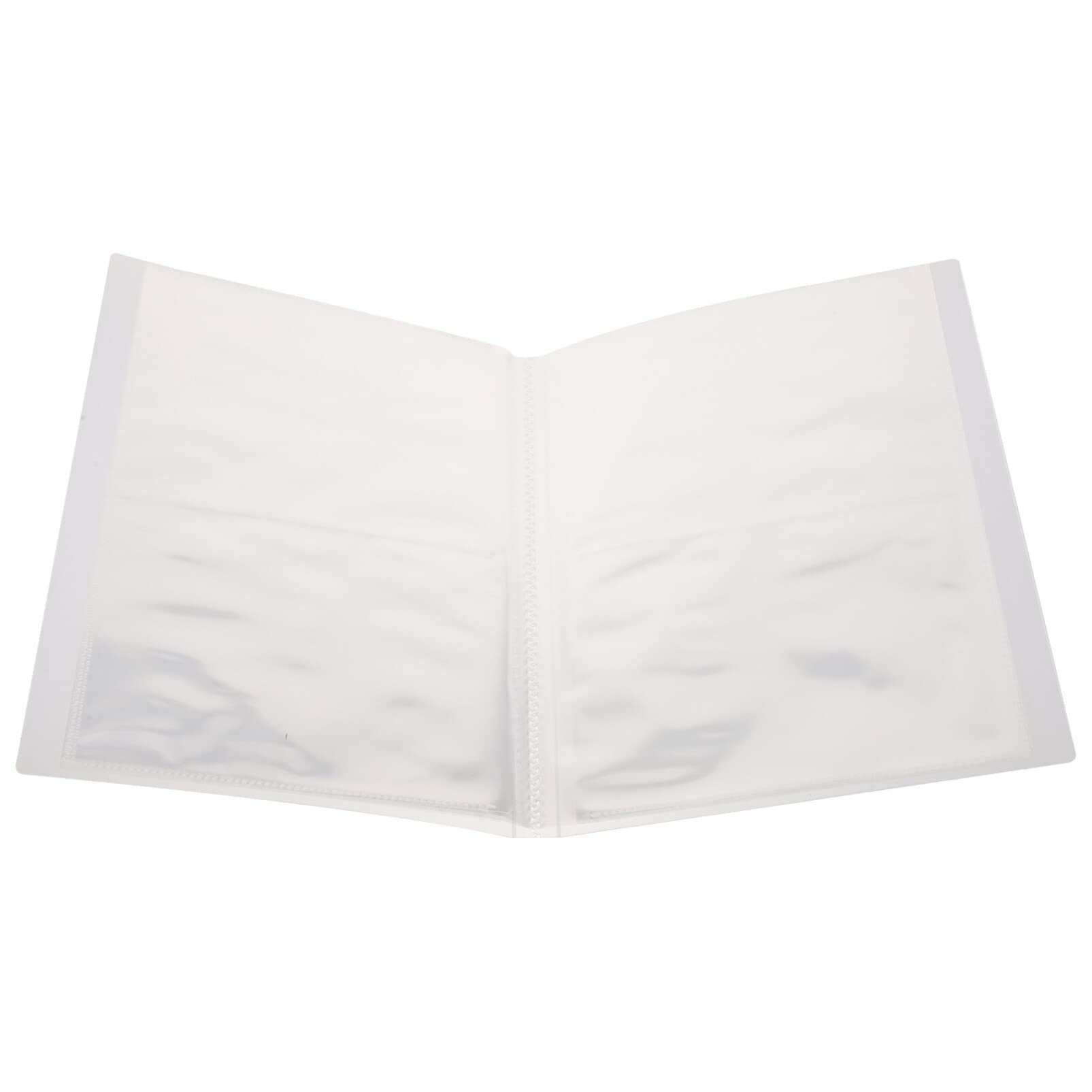 EXCEART Clear Stamp Storage Bags - Decorative Folders for Wedding Stamps, Photo Album Seal Bags, Stamp Collection Pockets & Postcard Organizer - Durable PP Plastic for Crafting, Scrapbooking & Stationery Organization