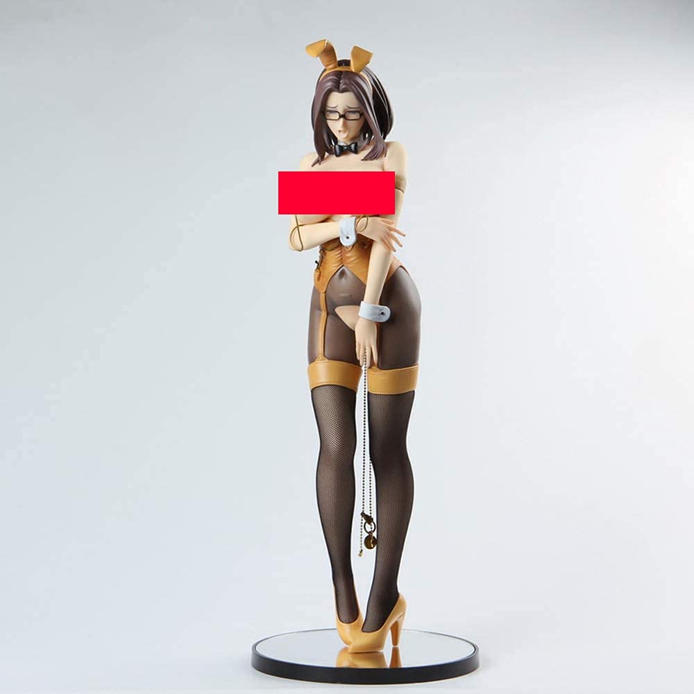Kpptyd 42CM Anime Bunny Girl Action Figure - Hiromi Suguri Yuko Kuwashima PVC Collectible Doll with Gift Box | Anime Decor, Figure Collection & Gift for Anime Fans