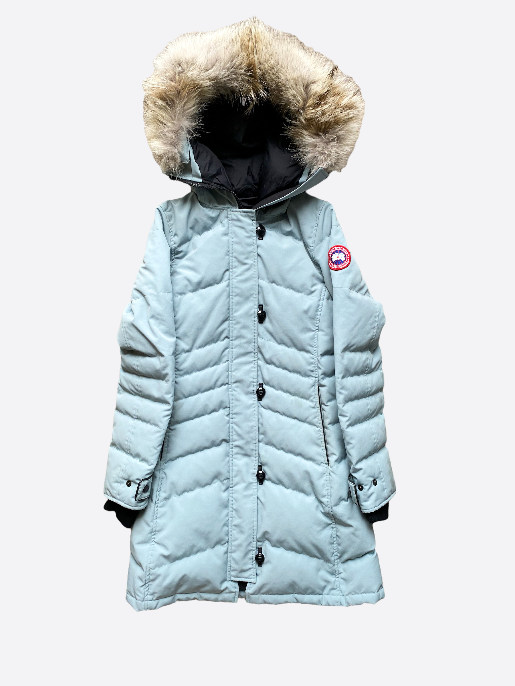 Canada Goose Stormy Sky Lorette Women's Winter Jacket - Waterproof Down Parka for Cold Weather, Outdoor Activities & Urban Style