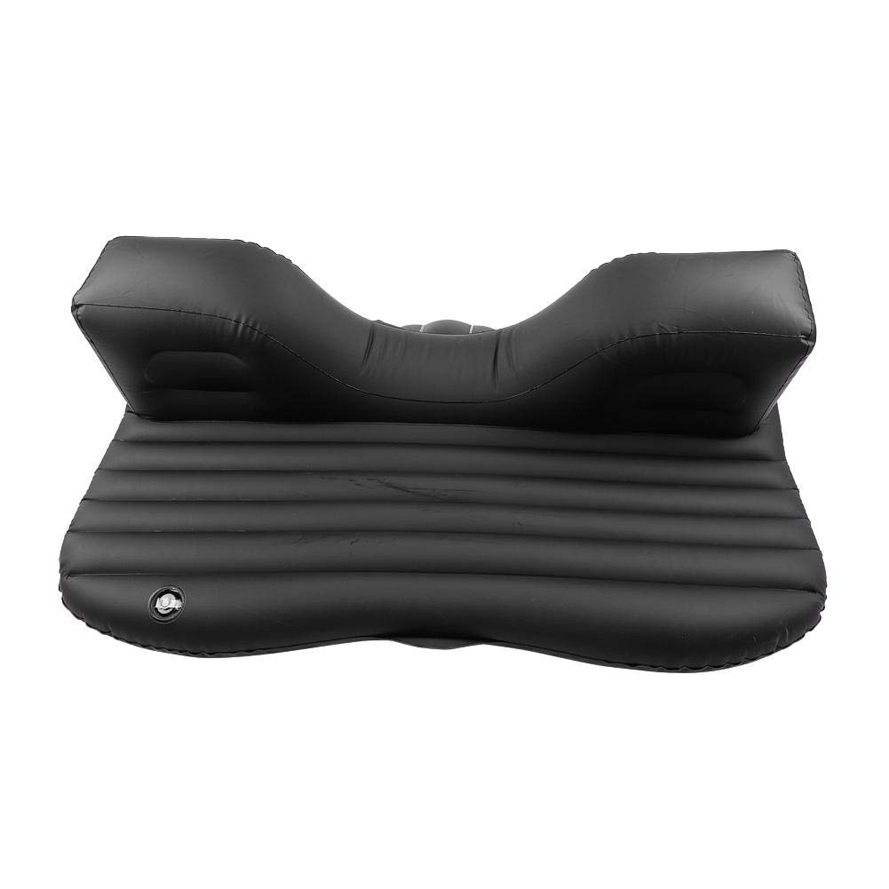 Jimdary Inflatable Air Mattress - Portable Sleeping Pad for Camping, Travel & Car - Lightweight Floating Bed Airbed with Pump - Perfect for Outdoor Adventures, Road Trips & Beach Lounging (Black)
