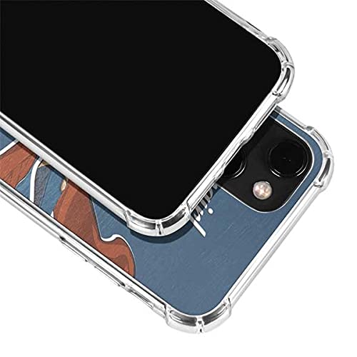 Skinit Clear iPhone 13 Case - Officially Licensed DC Comics Bombshells Supergirl Design | Protective Slim Cover for iPhone 13 | Perfect for DC Fans, Comic Lovers & Everyday Use
