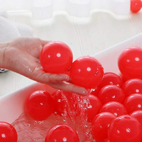 PlayMaty 2.36 Inch Non-Toxic Plastic Ball Pit Balls - 70 Pack Phthalate & BPA Free, Safe for Kids, Toddlers & Babies - Perfect for Playhouses, Tents, Playpens, Pools & Party Decorations