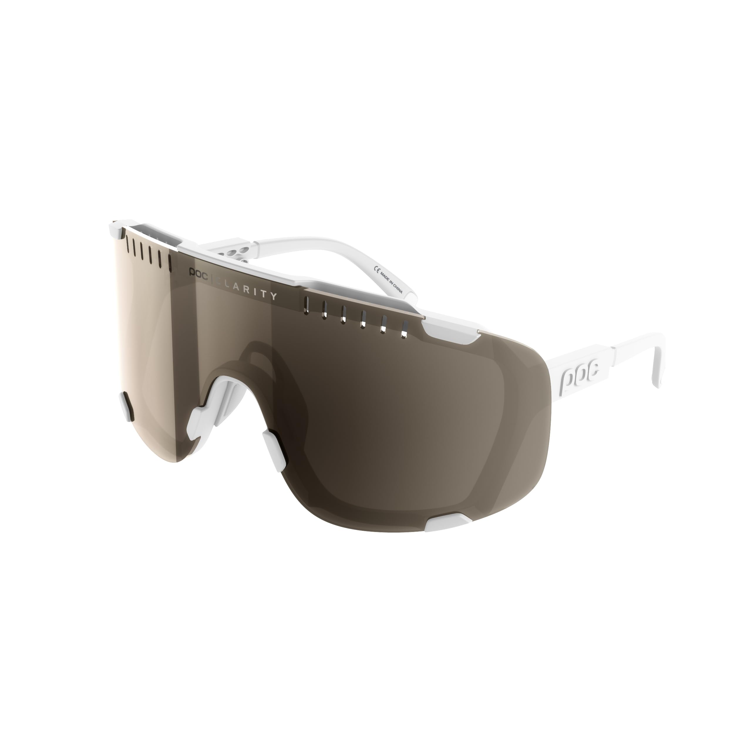 POC Devour Sunglasses - Polarized Sports Sunglasses for Men & Women - UV Protection, Lightweight & Durable for Running, Cycling, Hiking - Best for Outdoor Activities & Adventure Travel