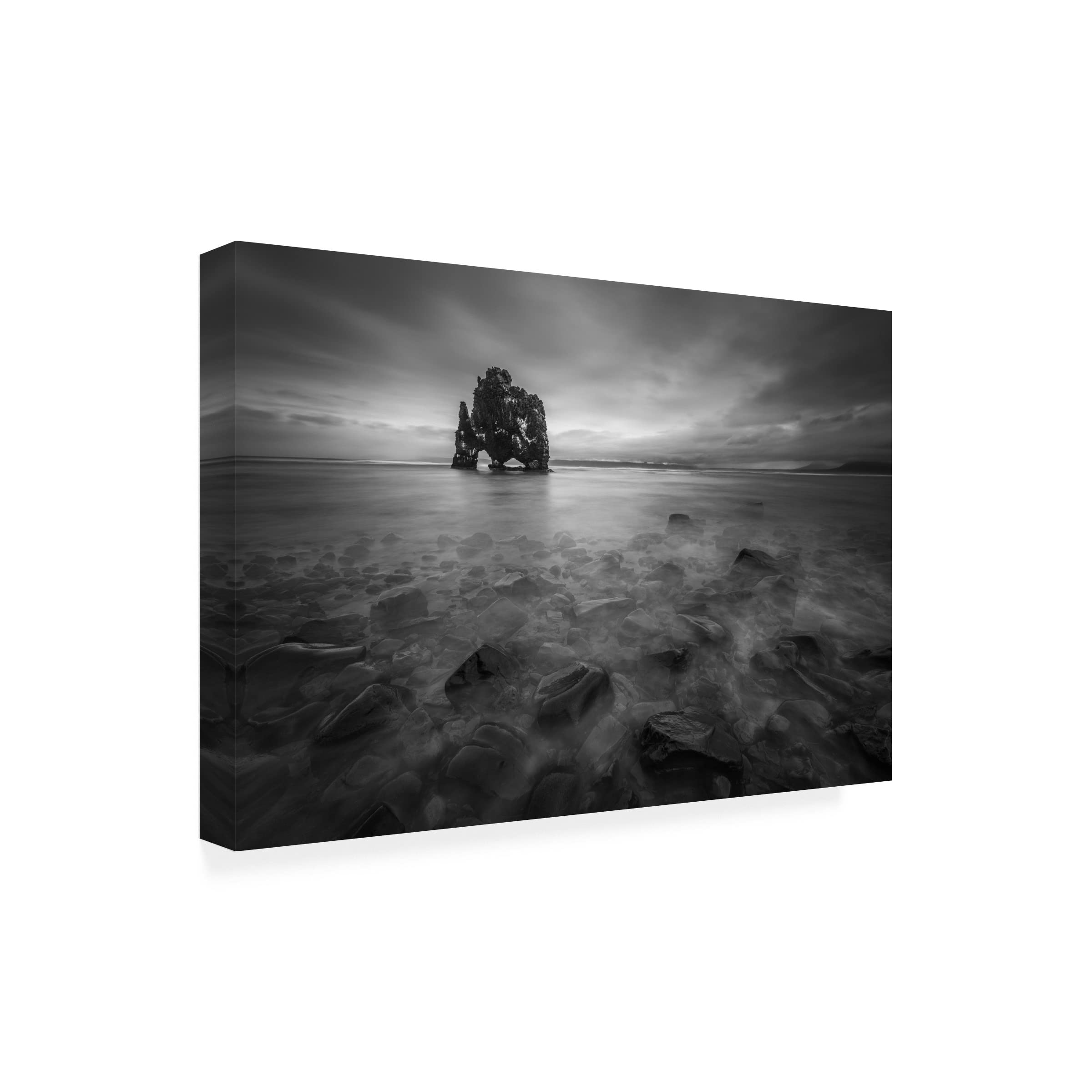 Raymond Hoffmann 'Hvastserkur' Canvas Art Print - Premium Trademark Fine Art Wall Decor for Living Room, Bedroom & Office