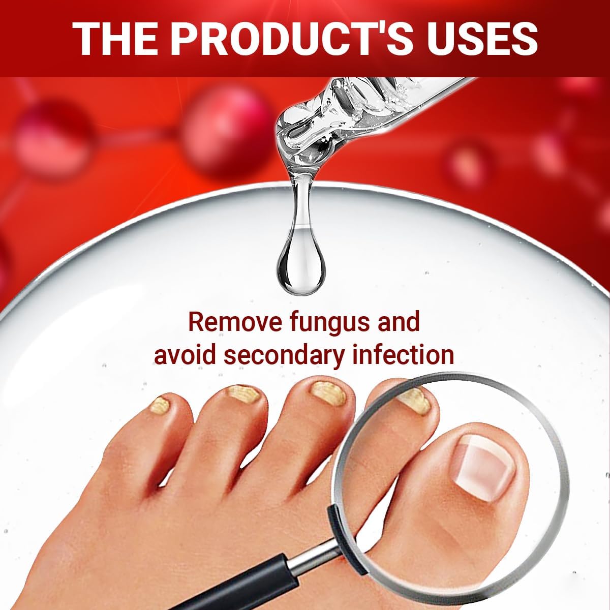 **Abera Fungus Treatment for Toenail & Fingernail – Nail Repair Solution & Renewal Liquid for Damaged & Discolored Nails (1 Set + 1 Eyemask) – Effective for Athlete’s Foot & Nail Fungus at Home**