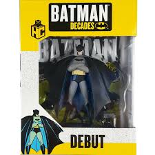 Batman Decades Debut 1940's Collectible Figure - Eaglemoss Hero Collection | DC Comics Superhero Statue for Display & Gifts