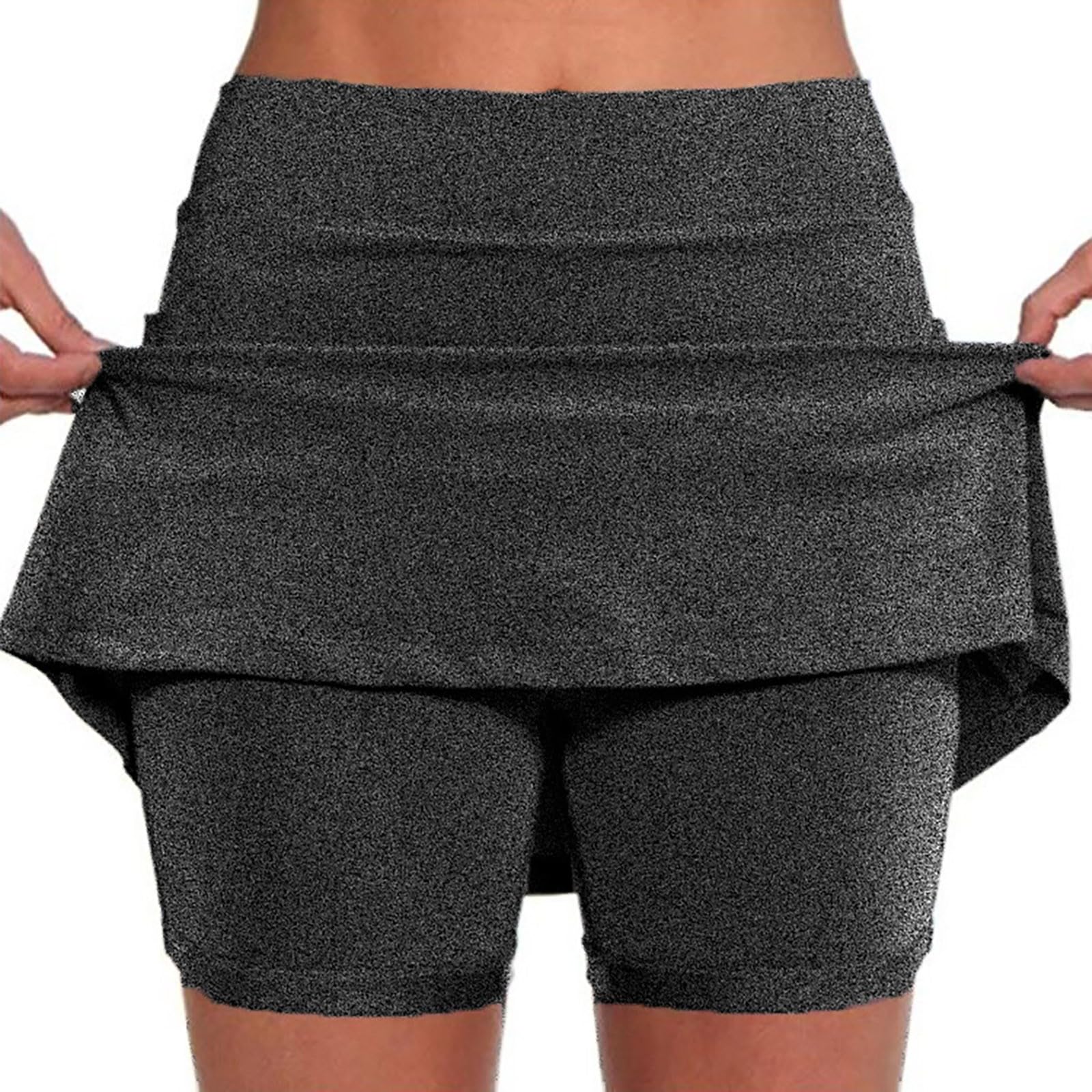 **Women's Athletic Skorts - High Waist Running, Yoga & Tennis Skirts with Tummy Control & Pockets - Perfect for Workouts, Gym & Casual Wear**