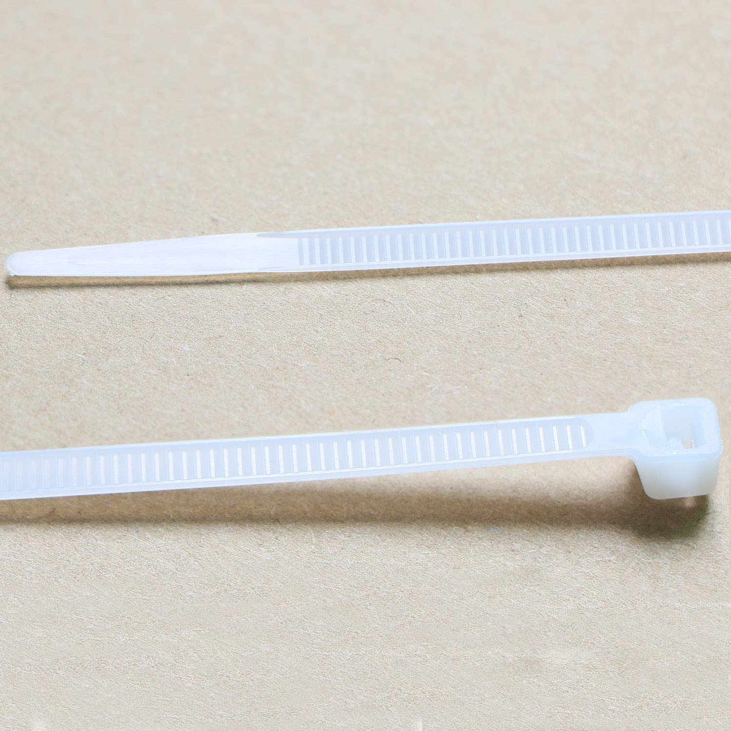 Pasow 25-Pack Heavy Duty Nylon Cable Ties - 30 Inch White Self-Locking Zip Ties for Organizing Wires, Securing Cables & DIY Projects - Strong Plastic Wrap Ties for Home, Office & Industrial Use