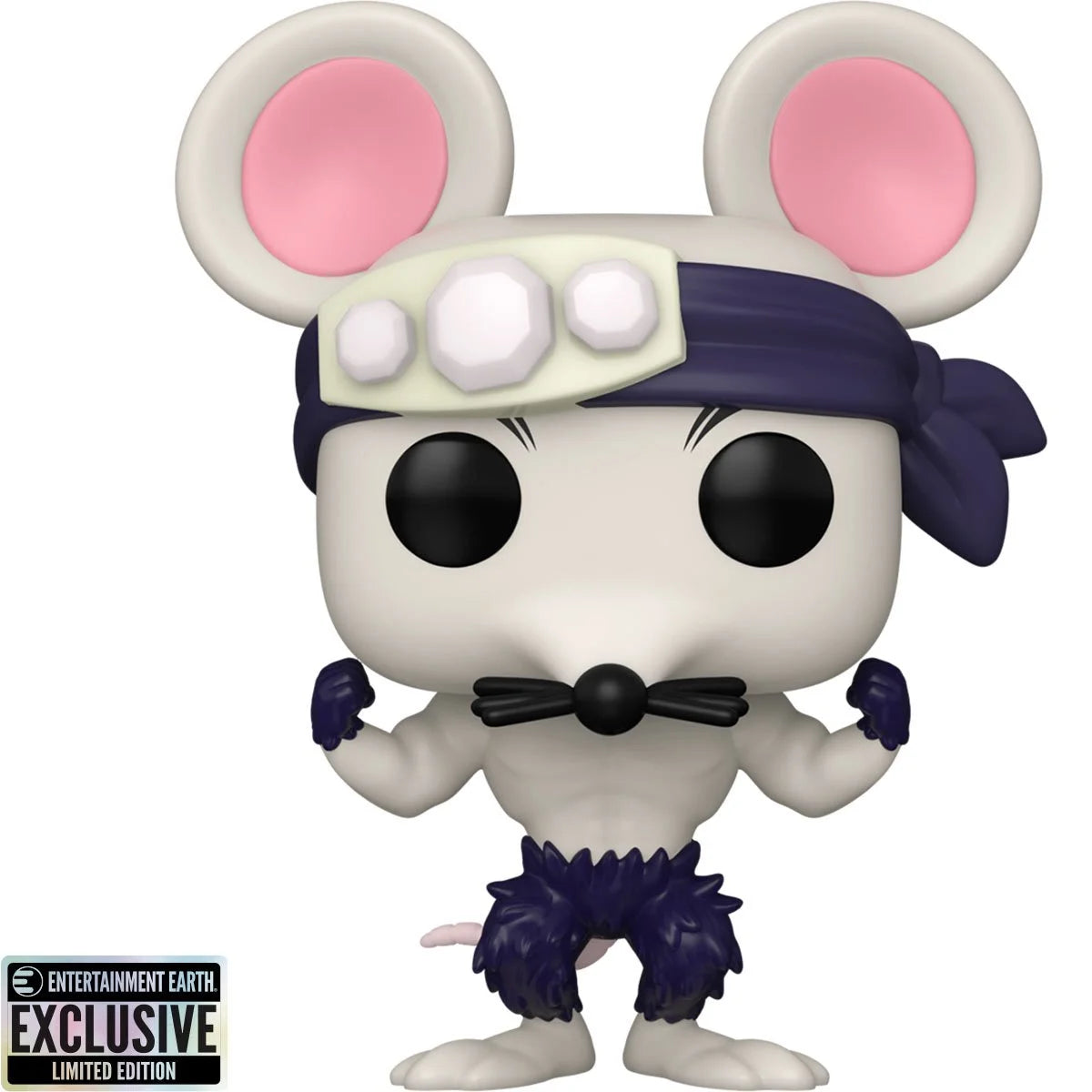 Demon Slayer Funko Pop! Vinyl Figure - Tanjiro Kamado Muscle Mouse Exclusive #1536 | Anime Collectible for Fans, Home Office Decor, Gift for Anime Lovers