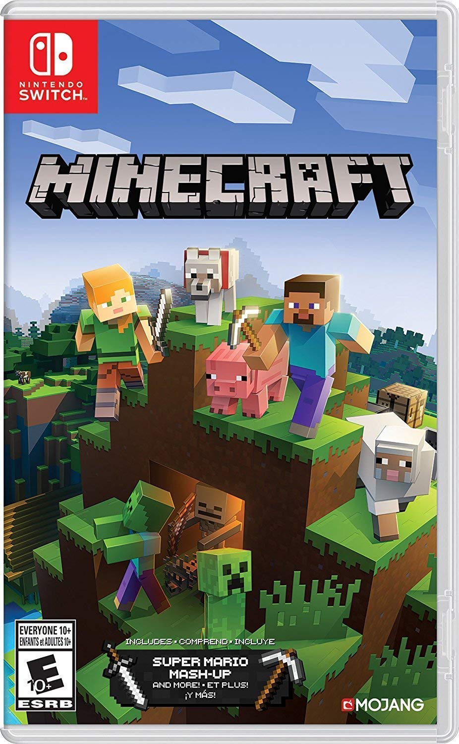 Minecraft: Nintendo Switch Edition - Best Selling Sandbox Game for Kids & Adults - Perfect for Home, Travel & Multiplayer Gaming