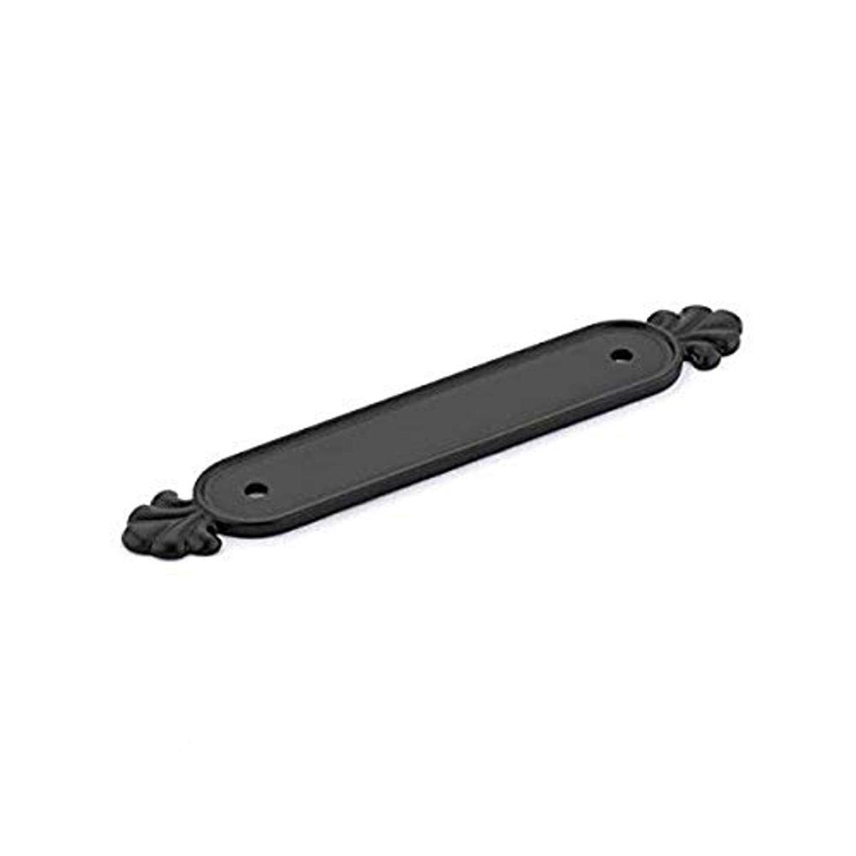 Emtek 86236FB EMT Back Plate - Heavy Duty Electrical Conduit Mounting Bracket for Secure Wiring Installations - Ideal for Commercial and Residential Electrical Projects
