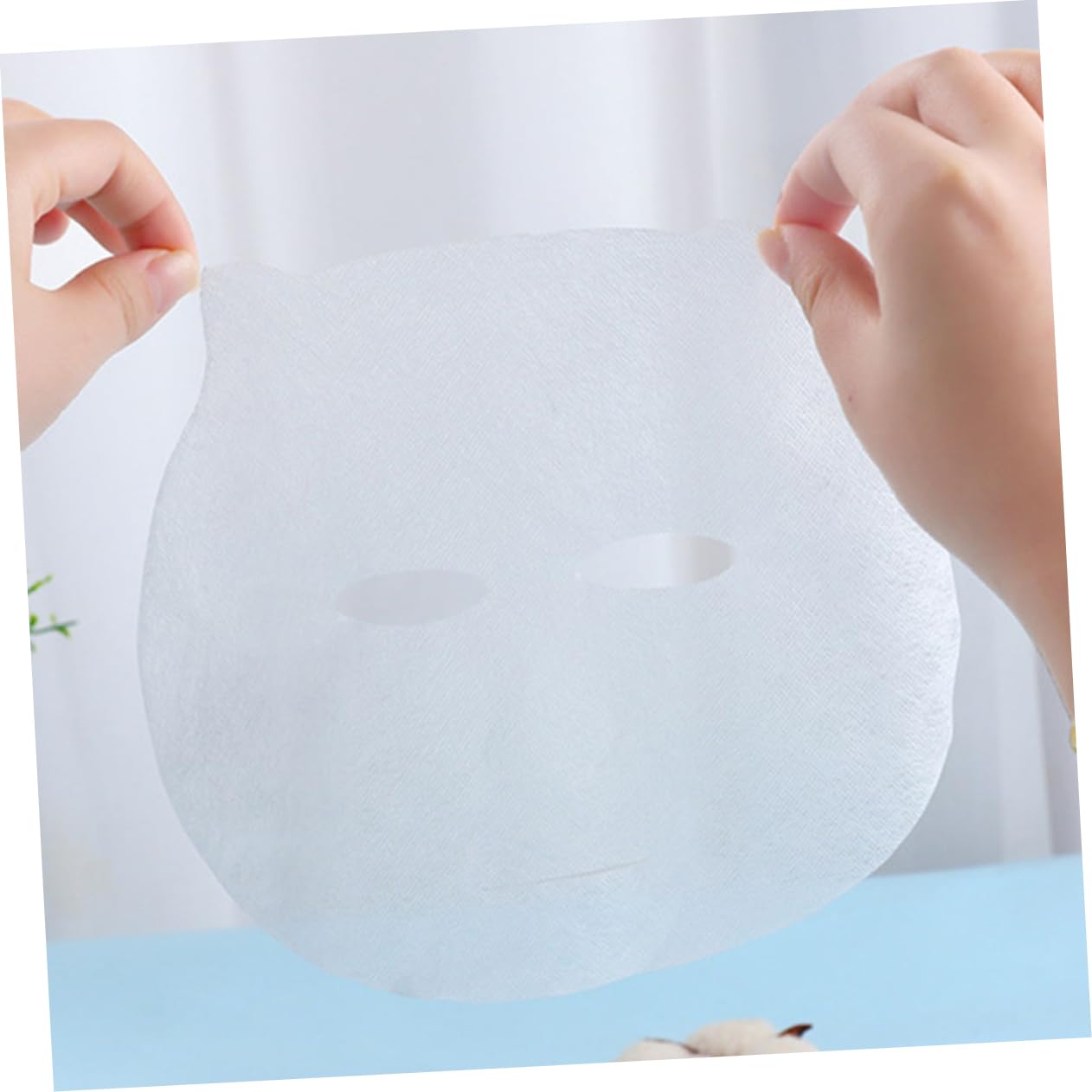 Didiseaon Kids Facial Mask Sheets - 50pcs Hydrating & Soothing Face Masks for Children | Gentle Skincare for Dry & Sensitive Skin | Perfect for Spa Day, Sleepovers & Birthday Parties