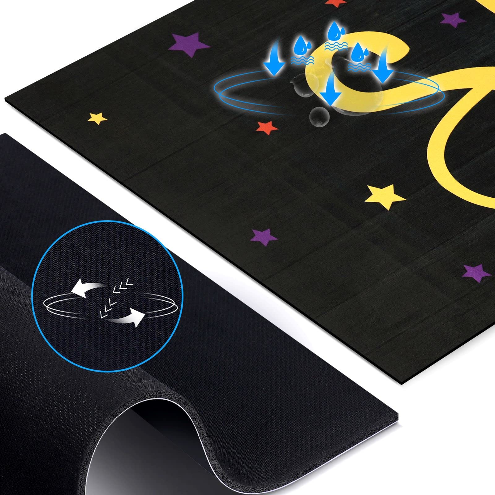 **Halloween Spooky Kitchen Mat Set of 2 - Non-Slip Thick Floor Rugs for Comfort Standing - Perfect for Kitchen, Sink, Office & Laundry (17