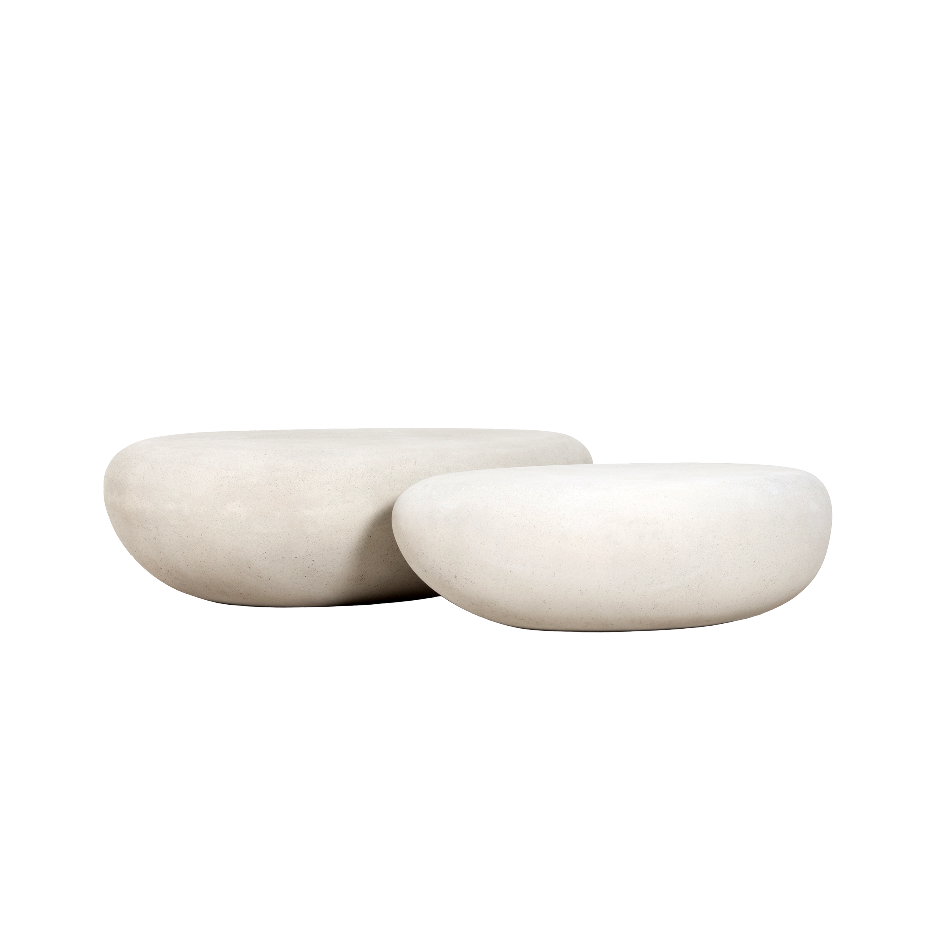 Modern Oval Coffee Table - Minimalist Living Room Furniture for Small Spaces - Perfect for Apartments, Dorms & Cozy Home Decor