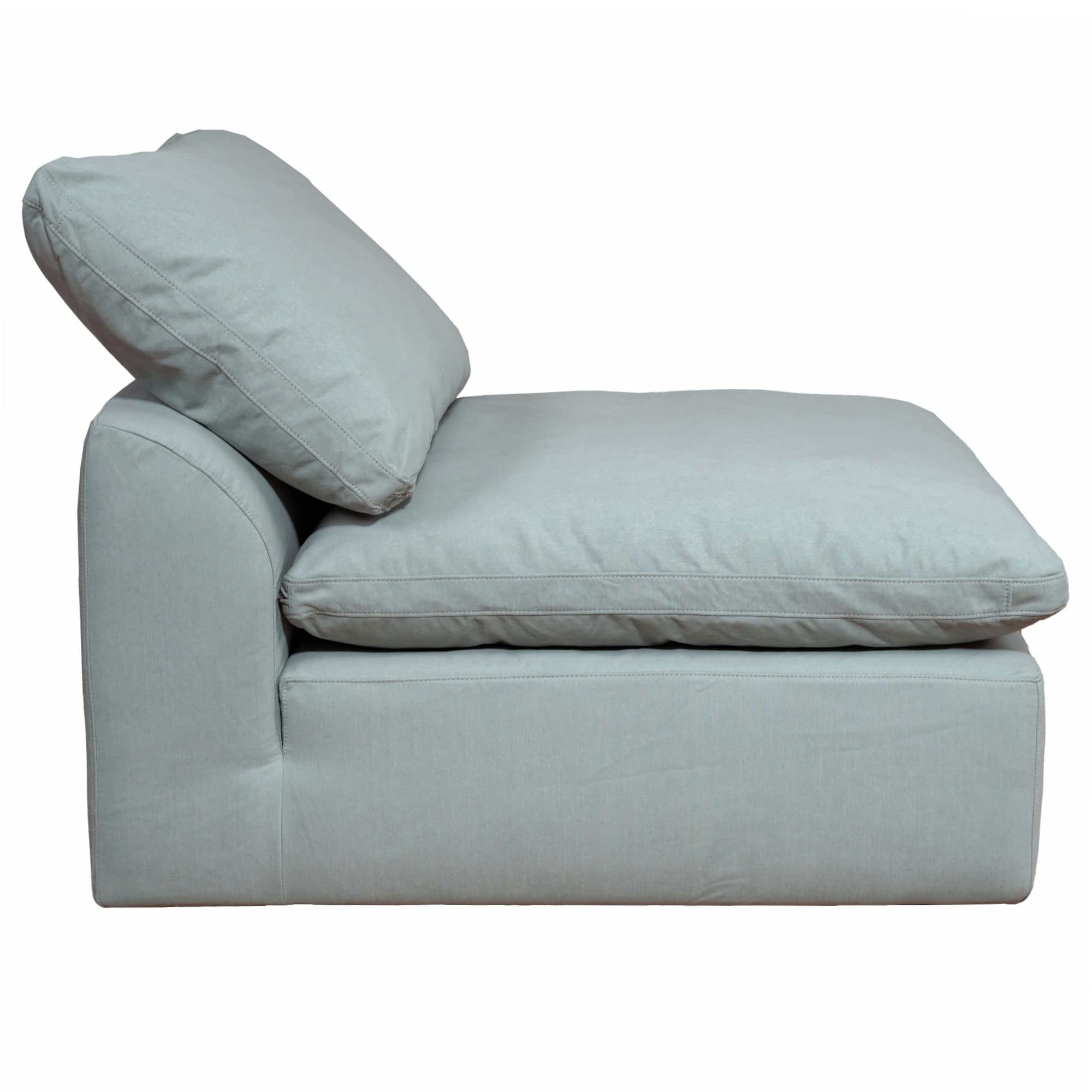 Sunset Trading Contemporary 6-Piece Modular U-Shaped Sectional Sofa with Puff Collection - 132