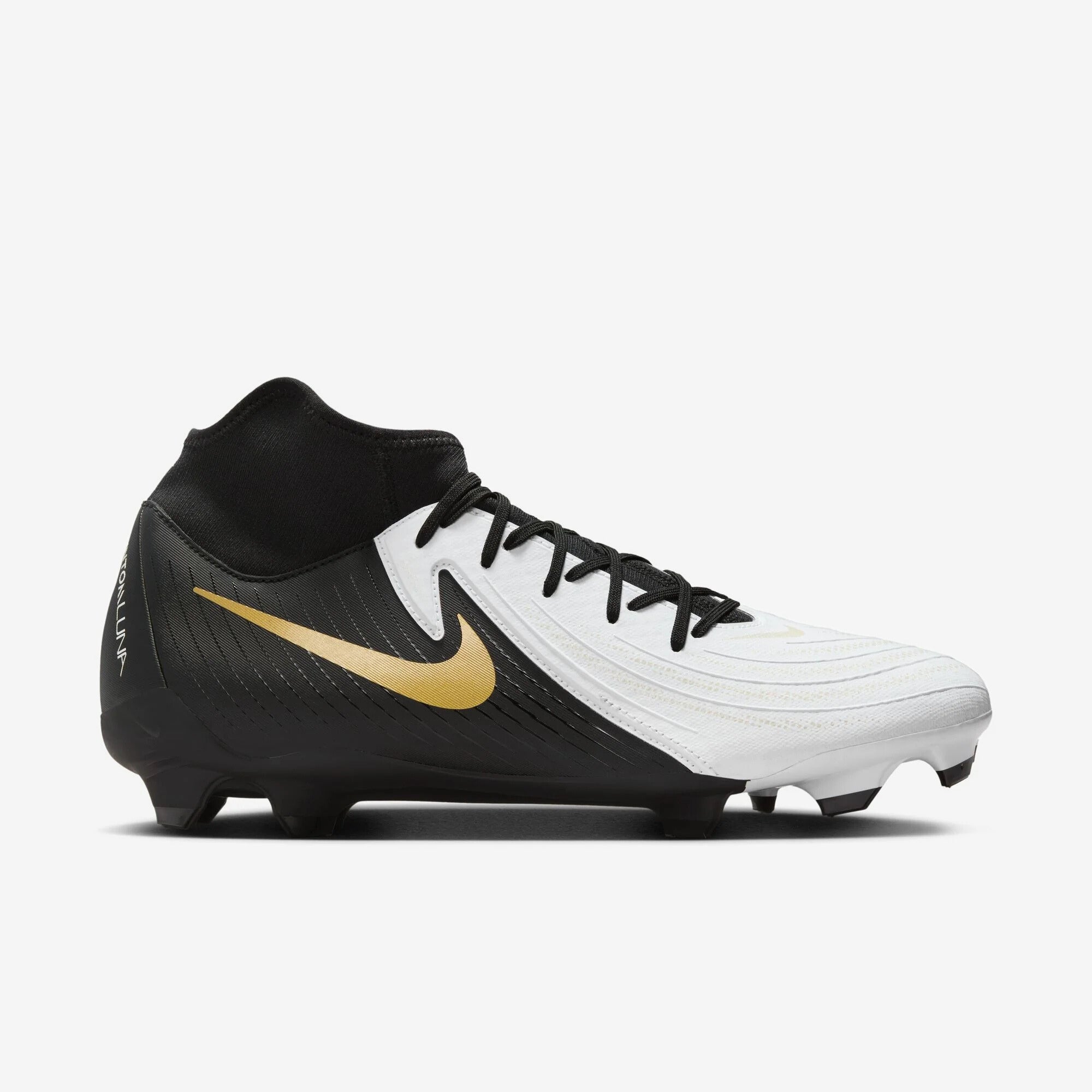 White/Black/Metallic Gold Coin