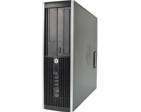HP Compaq 8200 Elite Pro SFF Desktop PC - Intel Core i5-2400S Quad-Core 3.1GHz, 8GB RAM, 120GB SSD, Windows 10 Home, WiFi - Perfect for Home Office, Business & Everyday Computing