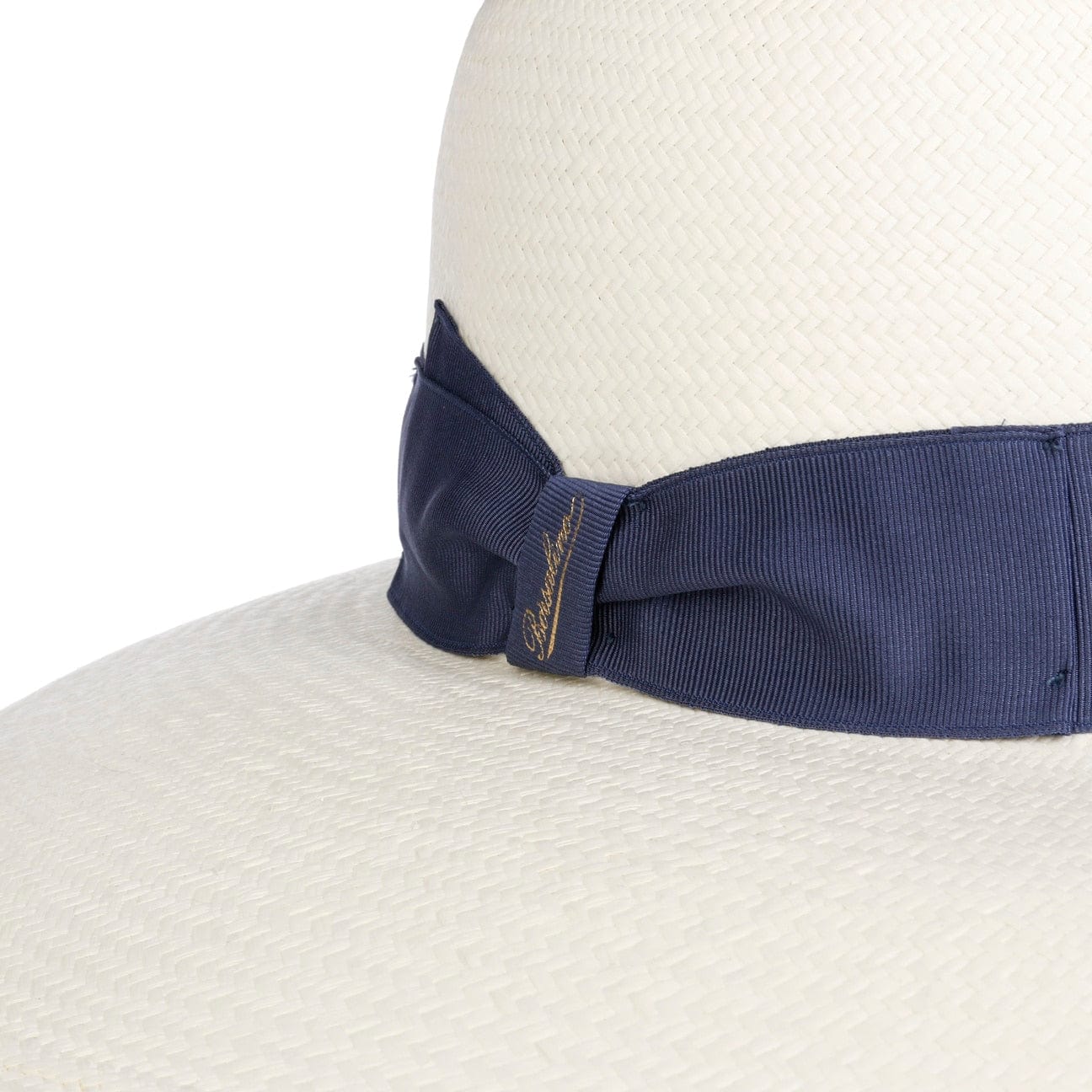Borsalino Round Crown Panama Hat for Men & Women - Lightweight & Breathable Summer Sun Hat for Beach, Travel, and Outdoor Activities
