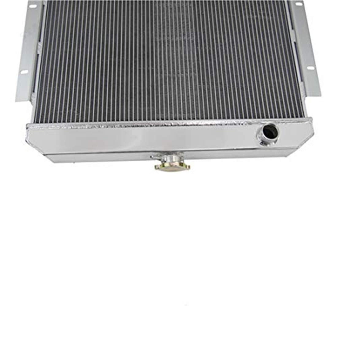 High-Performance CoolingSky 4-Row Aluminum Radiator with Dual 12