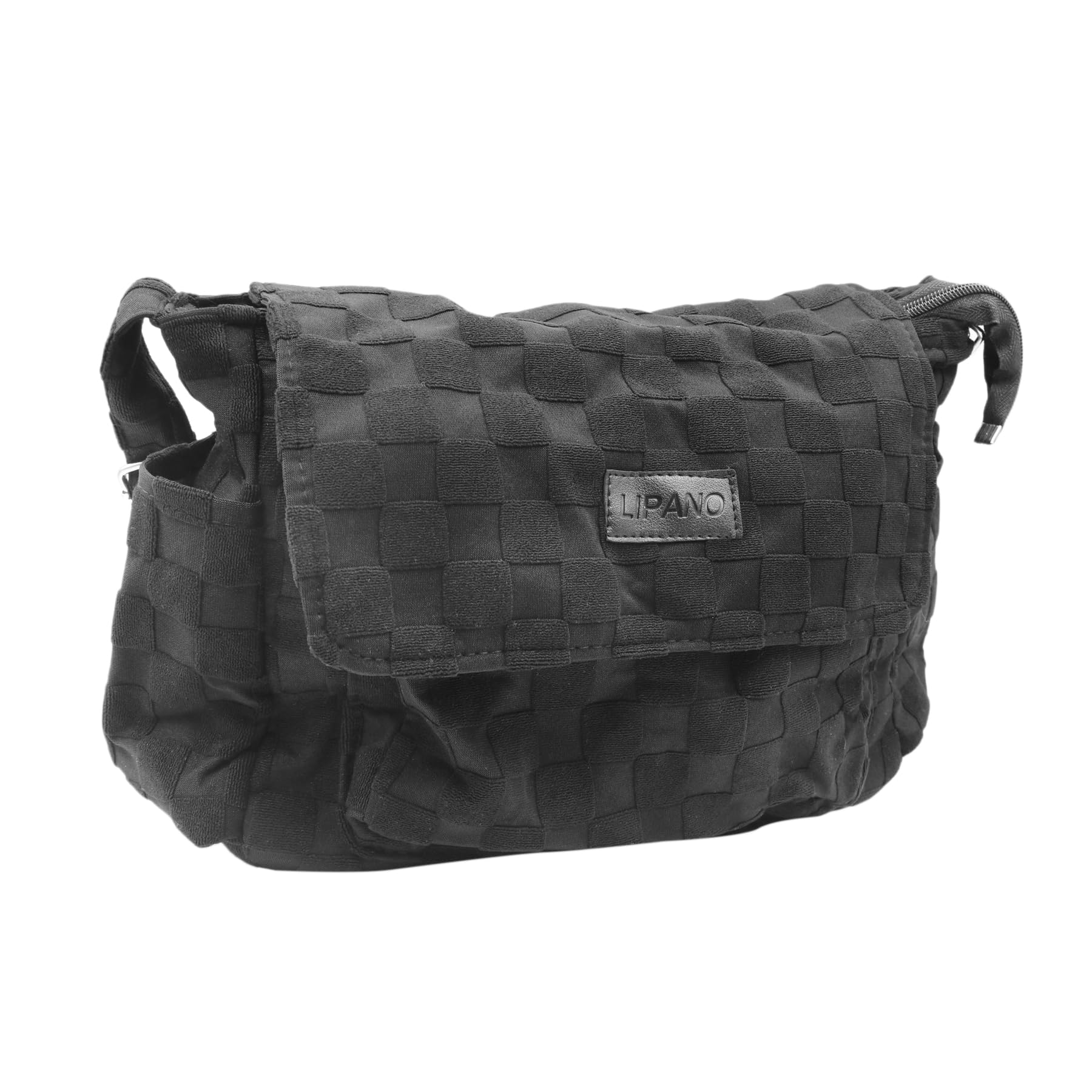 Stylish Unisex Canvas Crossbody Shoulder Bag with Multiple Pockets - Large Messenger Tote for Travel, Work & Daily Use | Durable & Spacious Carryall for Men & Women