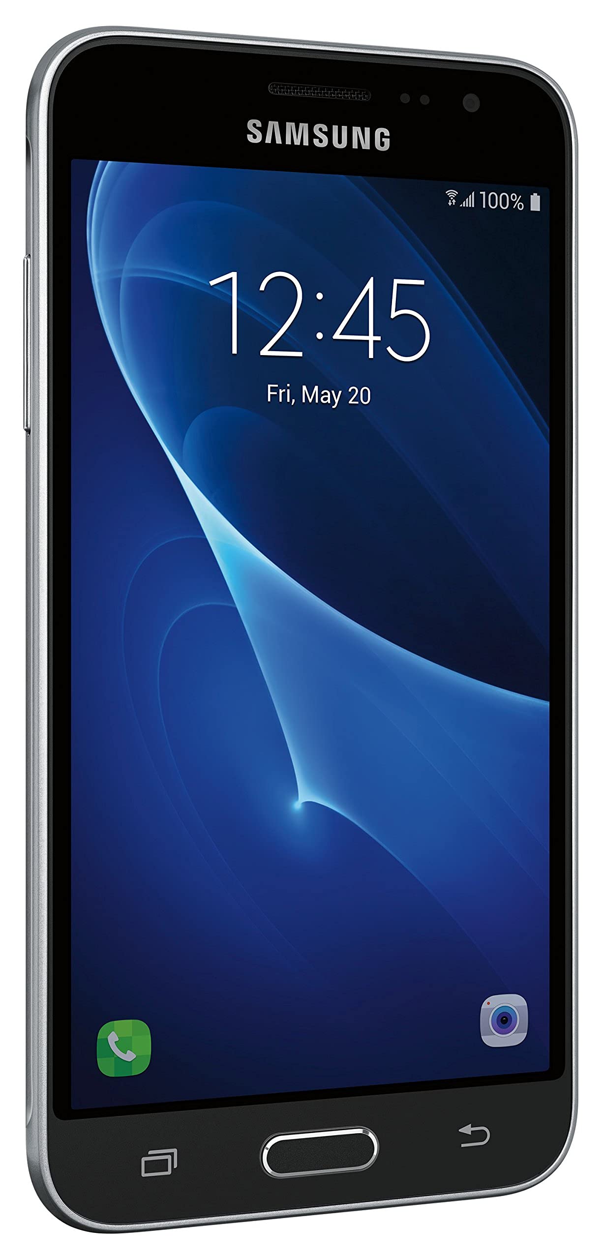 Refurbished Samsung Galaxy J3 (2018) J337A 16GB Unlocked Smartphone - AT&T 4G LTE, 8MP Camera, Black | Perfect for Travel, Backup Phone & Budget-Conscious Users