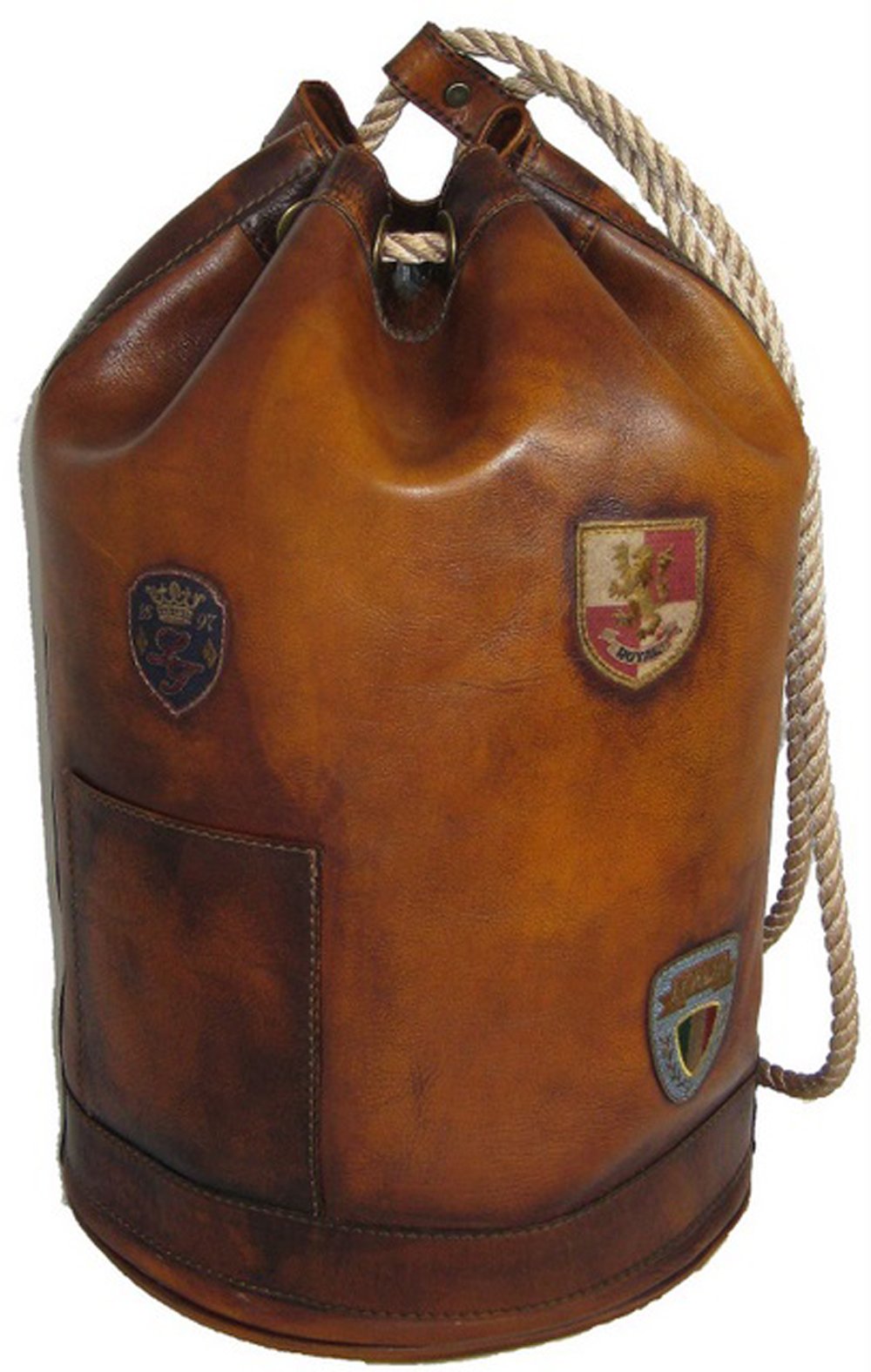 Pratesi Patagonia Travel Bag - B178 Bruce (Brown) - Durable & Stylish Carry-On Luggage for Adventure Travel & Weekend Getaways