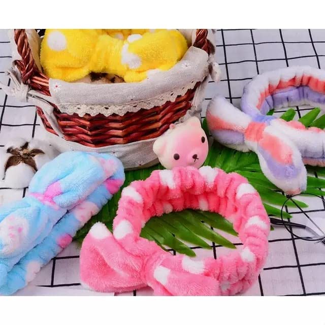 Soft & Absorbent Facial Spa Headband for Women & Girls - Perfect for Makeup Removal, Skincare & Relaxation at Home