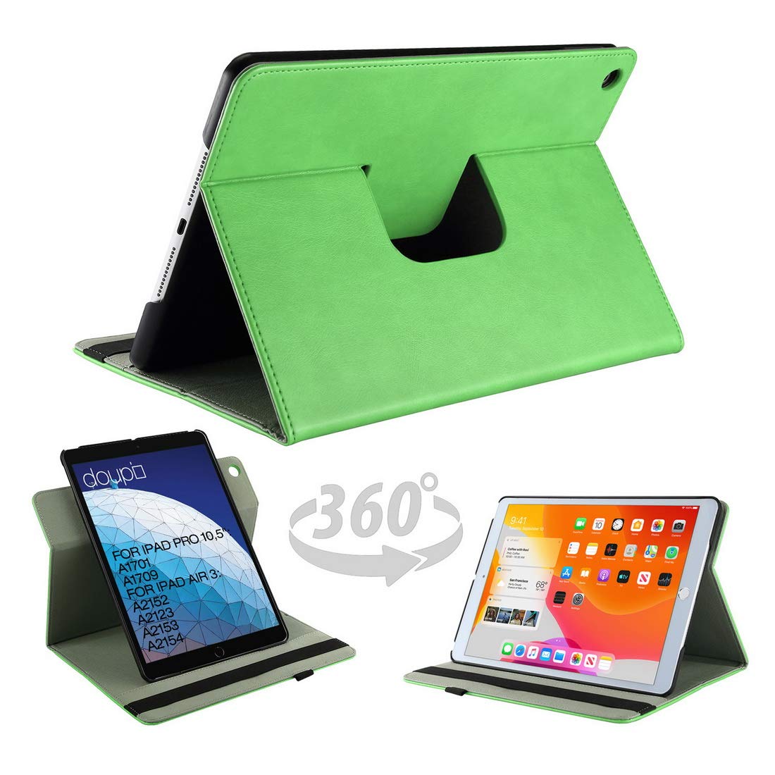 360 Smart Flip Cover for iPad Pro 10.5
