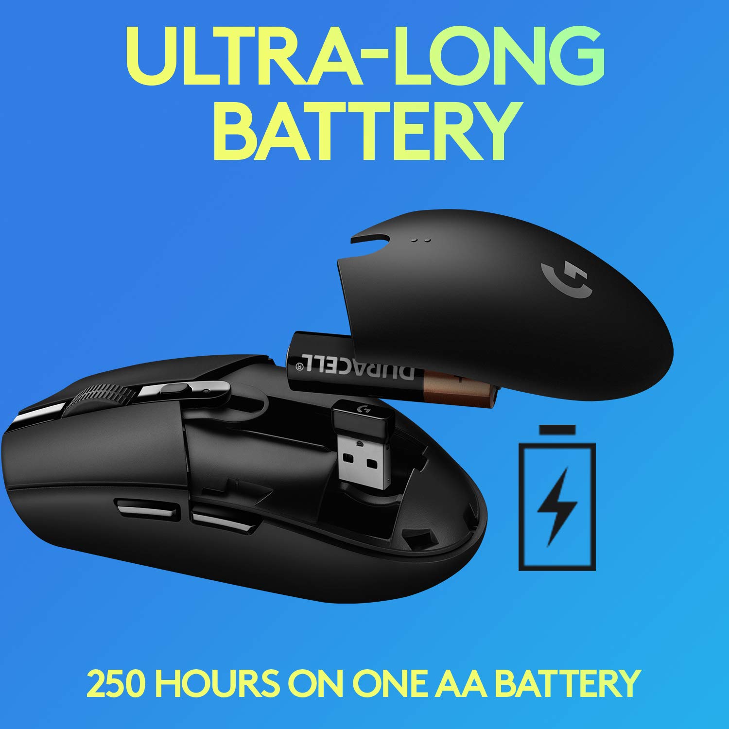 Logitech G305 Lightspeed Wireless Gaming Mouse & G733 LIGHTSPEED Wireless Gaming Headset Bundle - PC, PS4, PS5, Xbox Gaming Gear for Esports & Streaming
