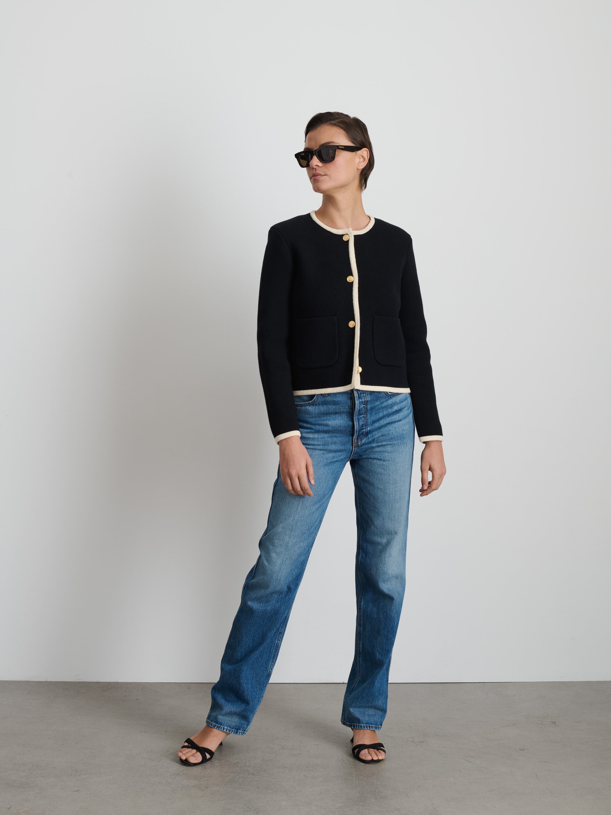 Paris Sweater Jacket for Women - Cozy Knit Cardigan with Pockets | Perfect for Fall, Winter & Casual Outfits | Office Wear, Date Night & Weekend Lounging