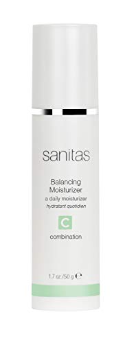 Sanitas Skincare Balancing Moisturizer - Lightweight Hydrating Face Moisturizer for Dry & Oily Skin, 1.7 oz | Daily Use for Soft, Smooth Skin | Perfect for Morning & Night Skincare Routine