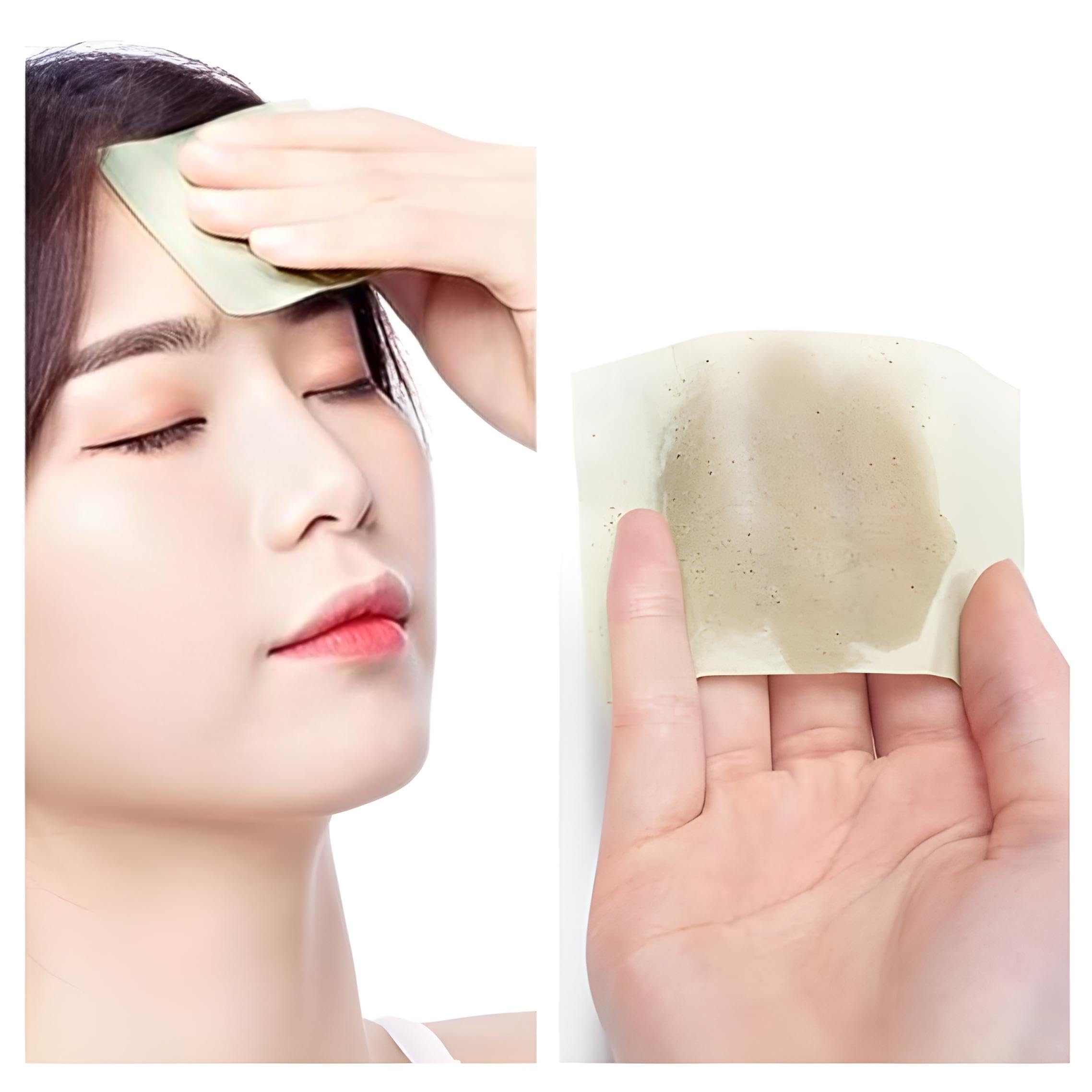 100 Sheets Oil Absorbing Blotting Paper for Face - Matte Finish Makeup Blotting Sheets, Oil Control & Shine Removal for Oily Skin - Perfect for On-the-Go Touch Ups, Gym, Travel & Daily Use