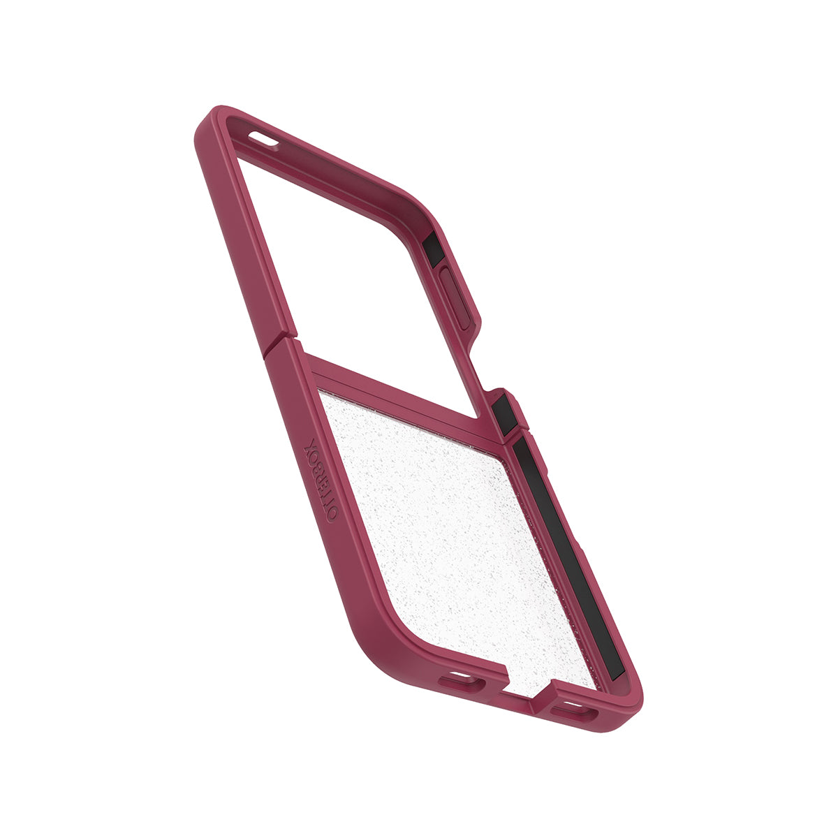 OtterBox Thin Flex Protective Case for Samsung Galaxy Z Flip 6 - Slim & Durable Cover in Berry Bliss Red | Perfect for Everyday Use, Travel & Outdoor Activities
