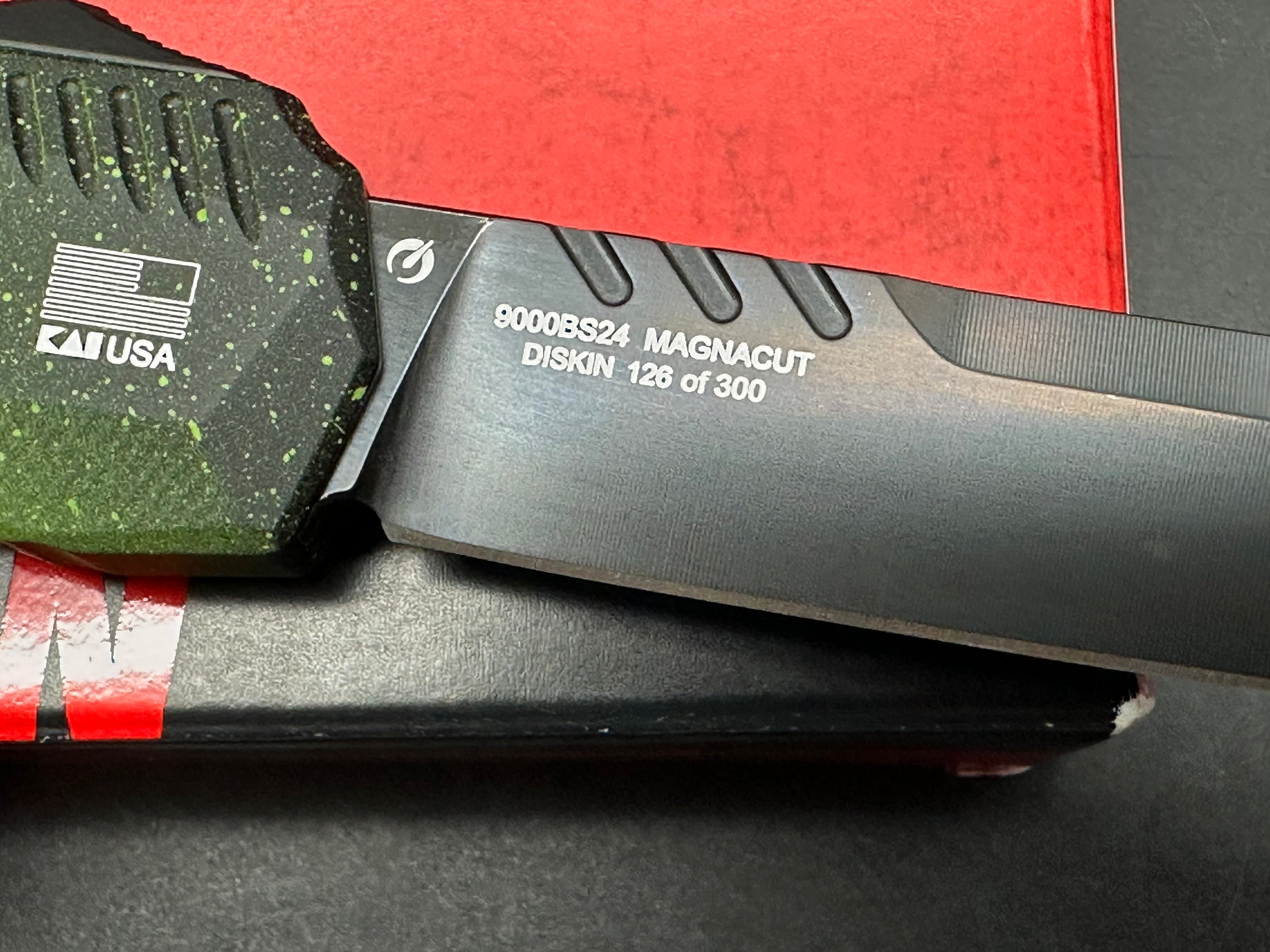 Kershaw Livewire Limited Edition Zombie Cerakote Knife - MagnaCut Blade | Blade Show Atlanta Exclusive | EDC, Outdoor Survival & Tactical Gear
