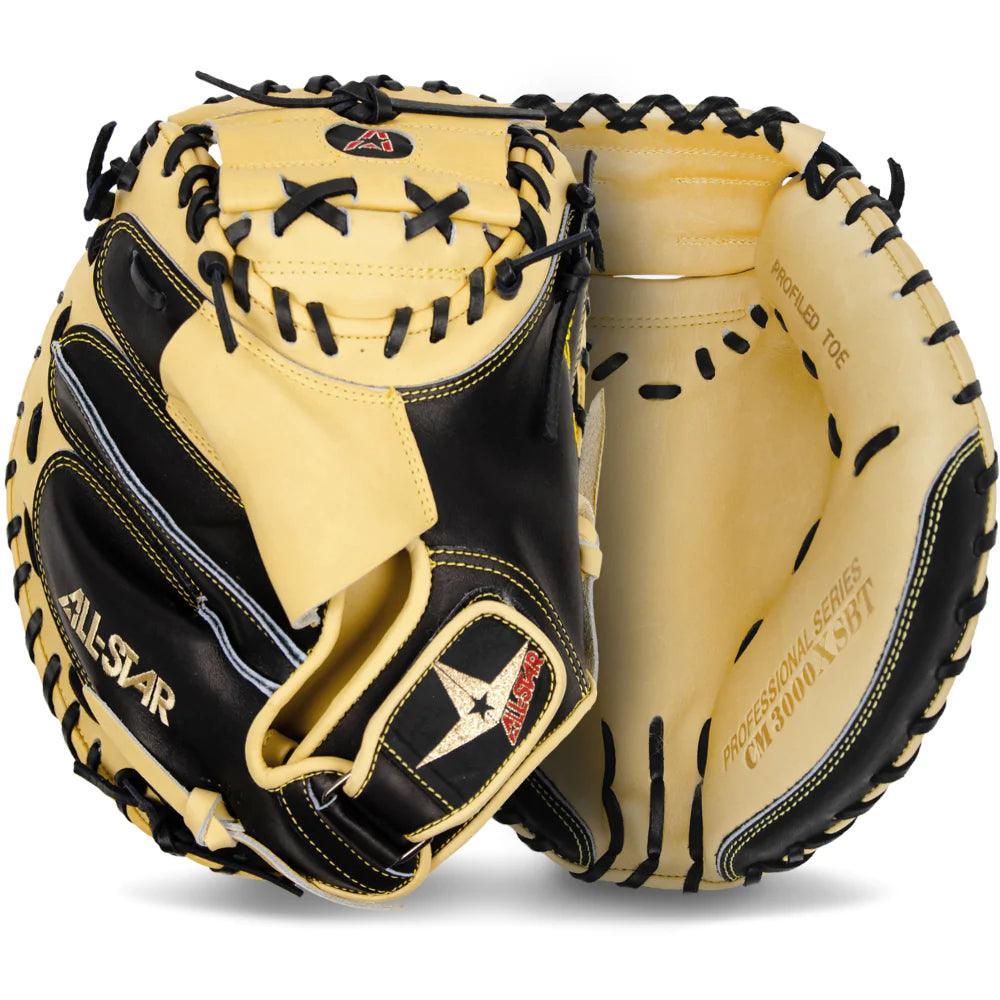 All Star Pro Elite 32 Catcher's Mitt CM3000XSBT - Premium Baseball Glove for Catchers - Perfect for MLB, College & High School Games, Training & Practice Sessions