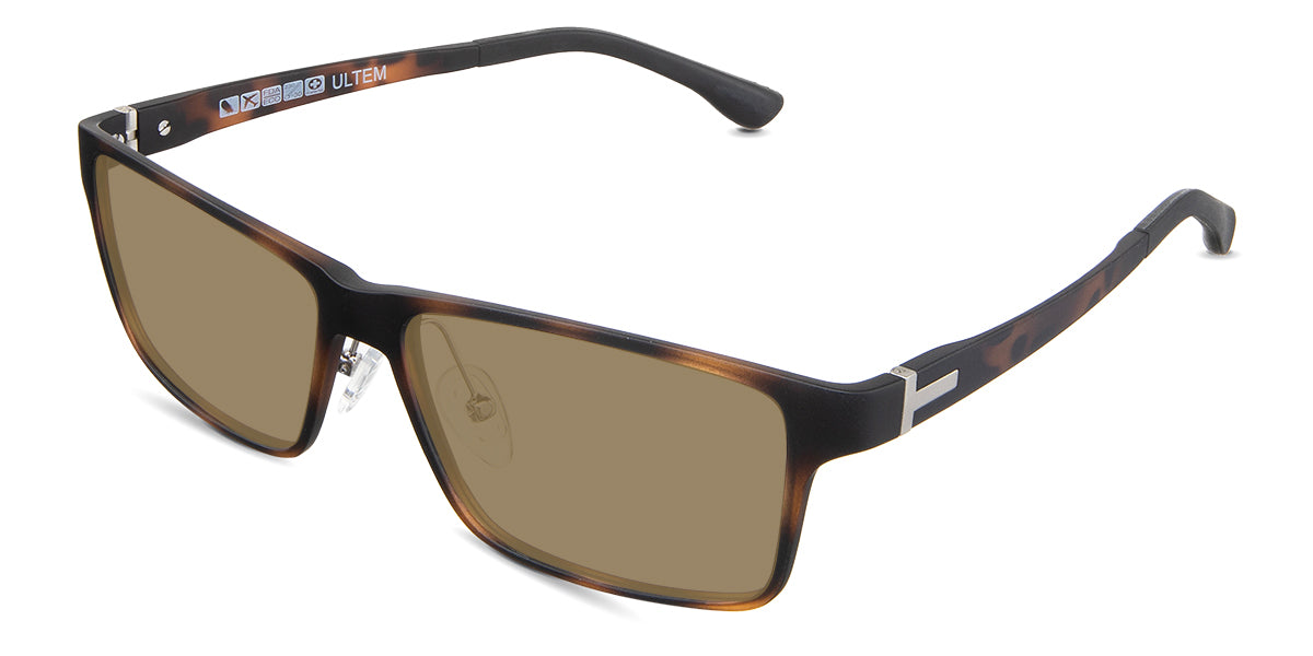 Prescription Sunglasses for Men - Polarized UV Protection - Stylish & Durable Frames for Driving, Outdoor Sports & Everyday Wear