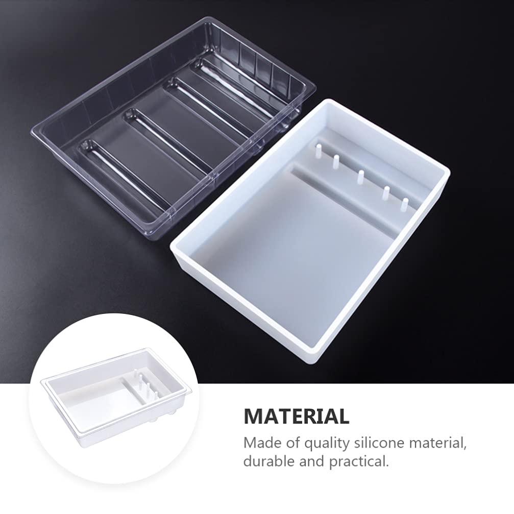 EXCEART 17 Keys Kalimba Resin Molds Set - Crystal Epoxy Silicone DIY Thumb Piano Mold for Resin Casting & Handmade Crafts | Perfect for DIY Jewelry Making, Home Decor & Musical Instrument Projects