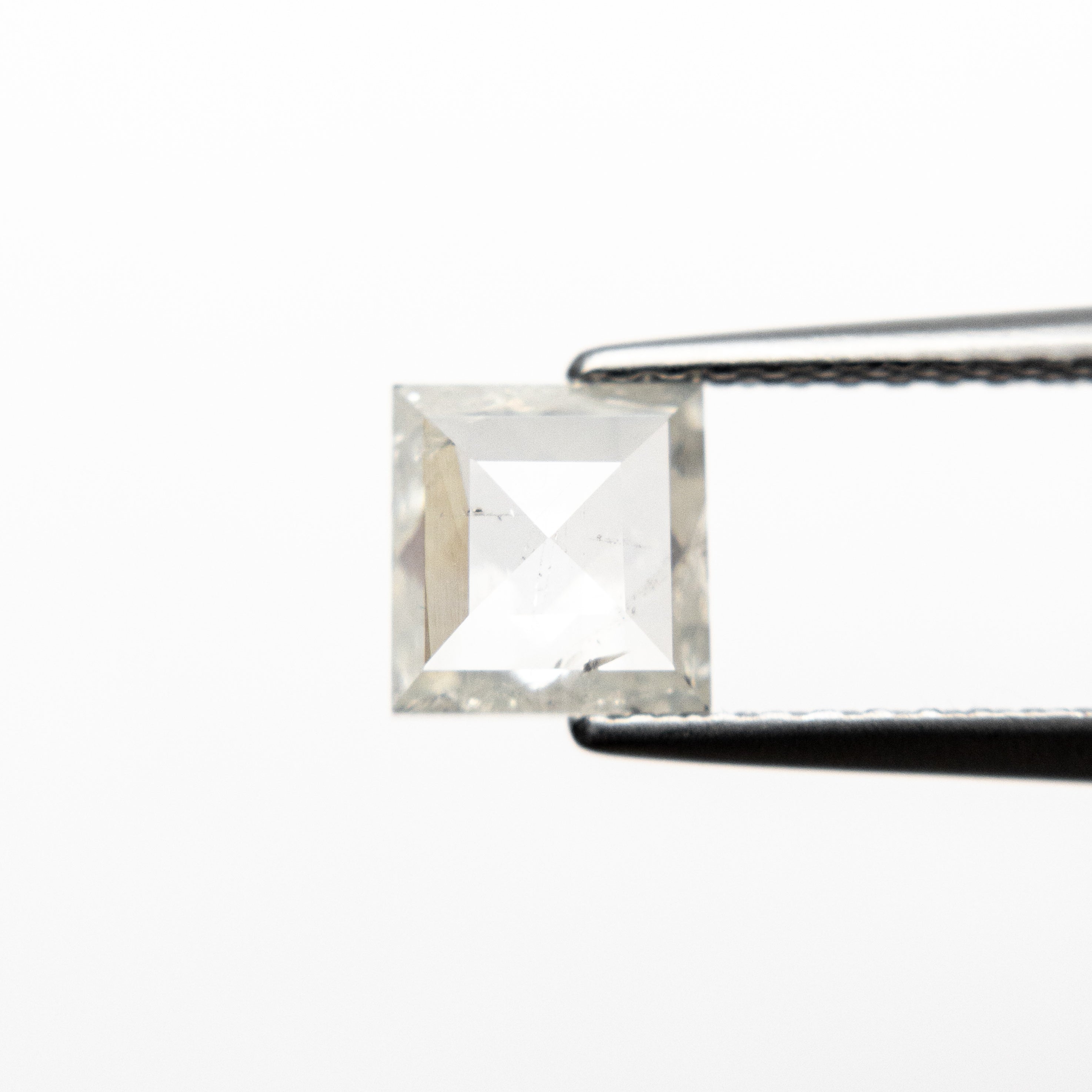 0.85ct Square Rose Cut Diamond (5.60x5.36x2.57mm) - Premium Loose Gemstone for Jewelry Making, Engagement Rings & Fine Jewelry Designs