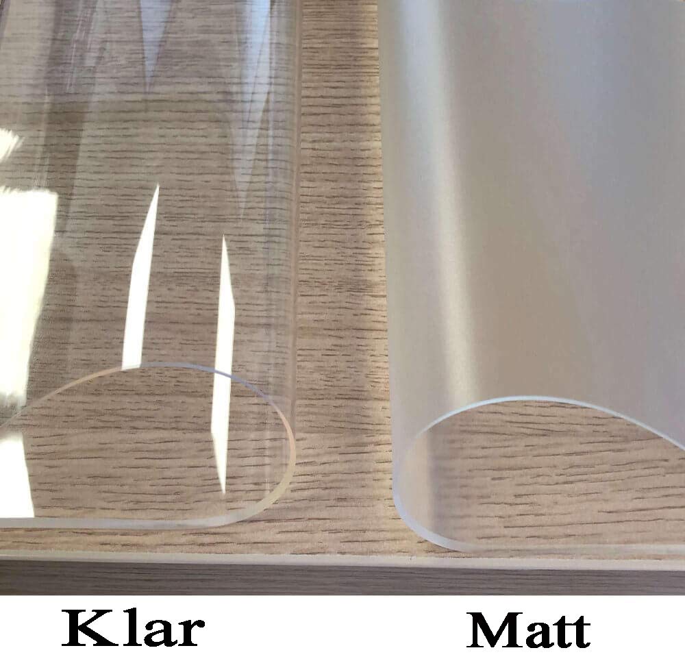 Premium PVC Desk Mat 120x60cm - Waterproof Office Writing Pad for Laptop & Keyboard - Clear Table Protector for Home & Workspace - Ideal for Gaming, Studying & Office Work