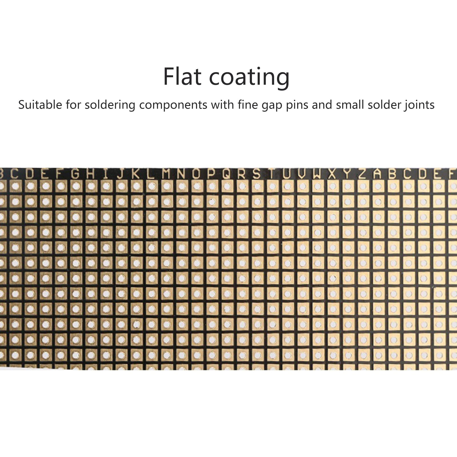 FR4 Single-Sided Flexible PCB Board 6x8cm 0.4mm Thickness with 2.54mm Pitch Holes - Universal Prototype Matrix for DIY Electronics, Breadboard Projects & Circuit Testing - Perfect for Arduino, Raspberry Pi & PCB Prototyping