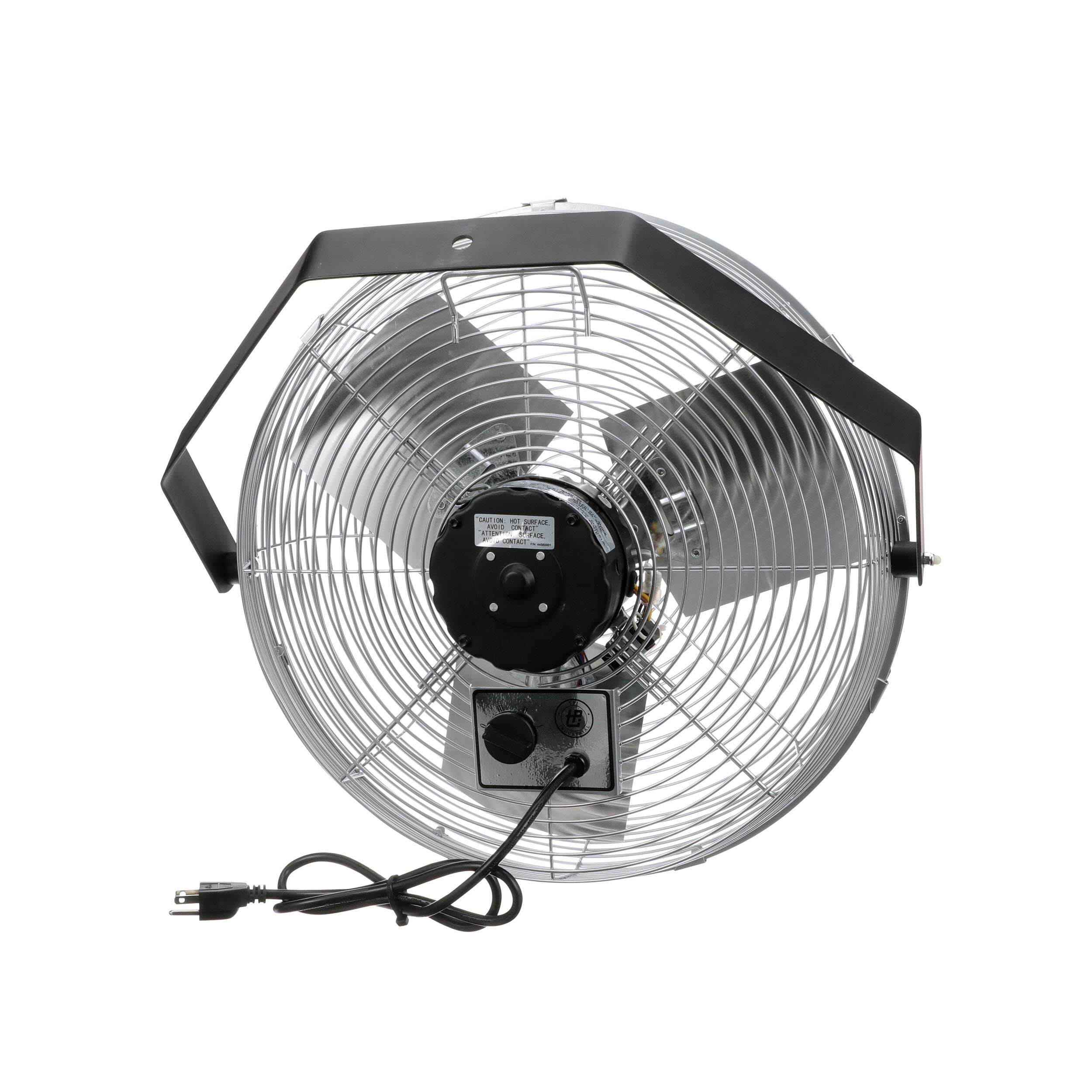 LDF-18-TE 18 Inch Industrial Dock Fan with Aluminum Blades & TEAO Motor, 120V - Perfect for Warehouse Cooling, Loading Dock Ventilation, and Workshop Air Circulation